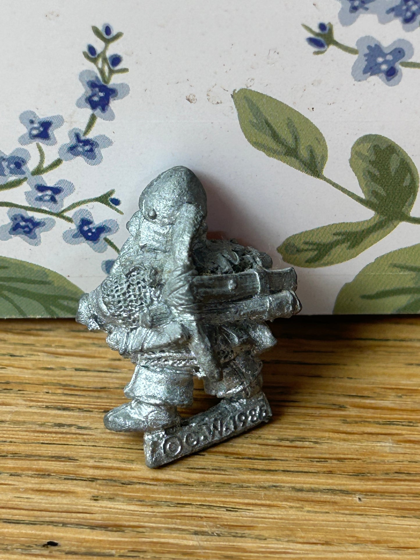 Warhammer fantasy dwarfs bugman’s rangers dwarf trooper (metal has darkened a bit)