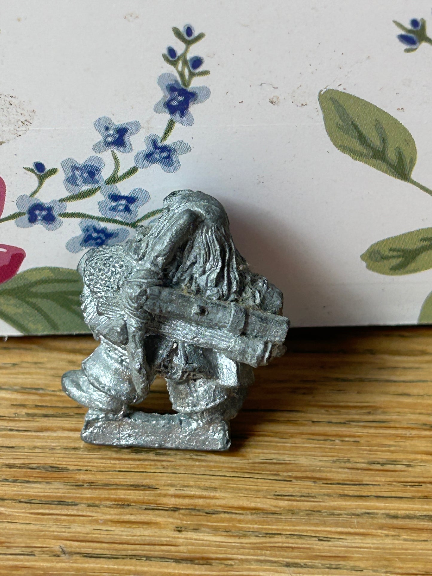 Warhammer fantasy dwarfs bugman’s rangers dwarf trooper (metal has darkened a bit)