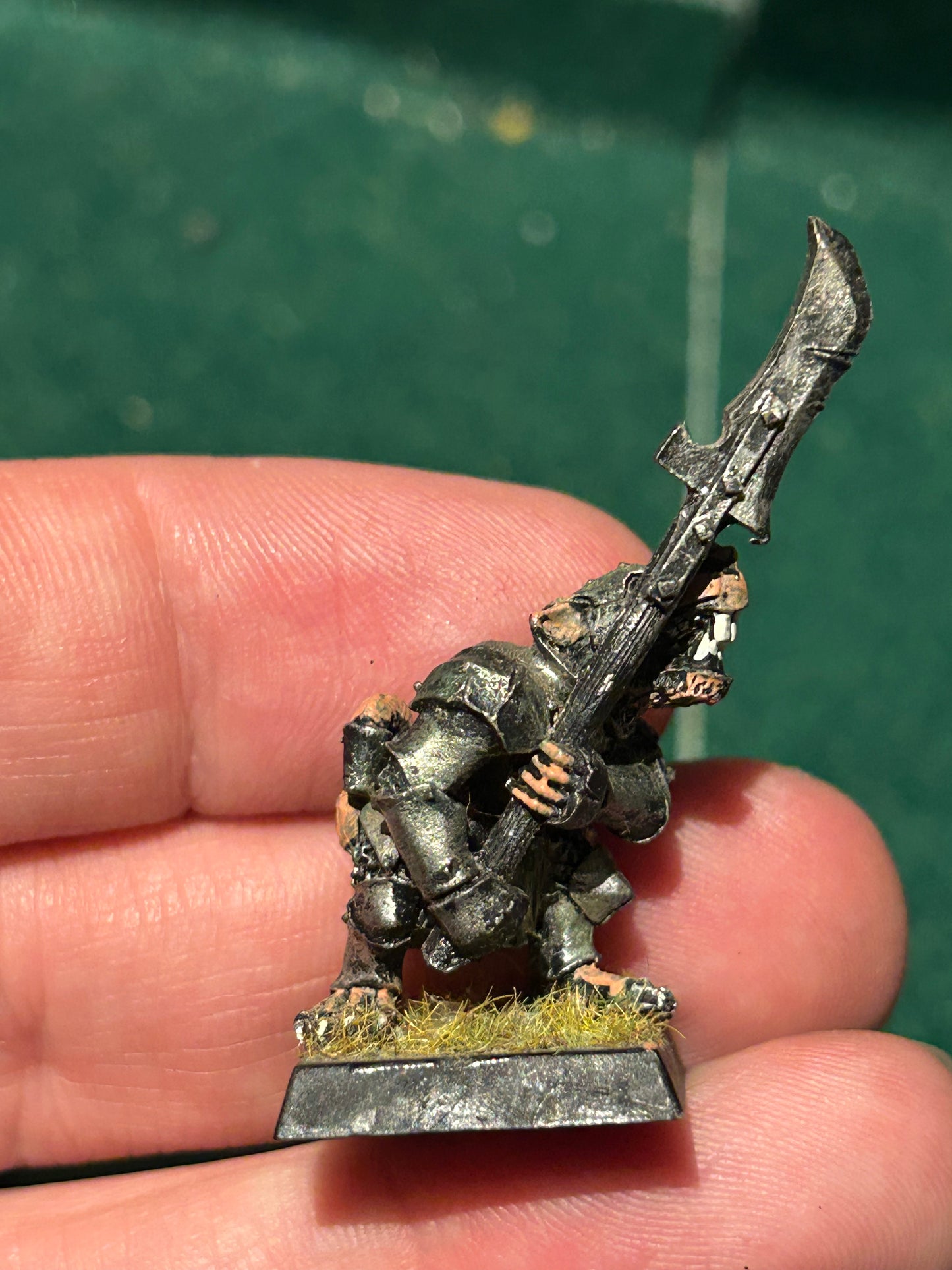 SKAVEN STORMVERMIN METAL OOP HALBERD WARHAMMER fantasy THE OLD WORLD (7 available)