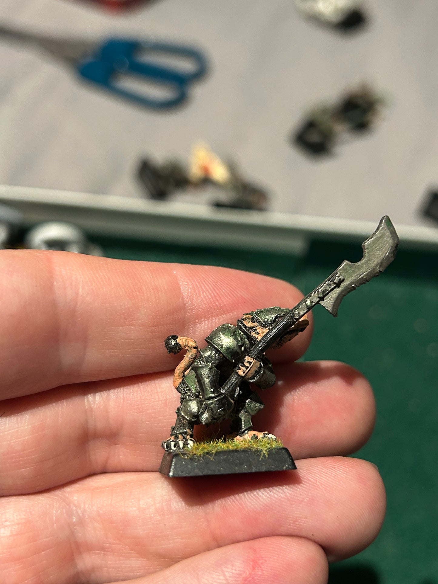 SKAVEN STORMVERMIN METAL OOP HALBERD WARHAMMER fantasy THE OLD WORLD (7 available)