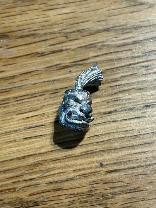 GW Dogs of War Golgfag's Mercenary Ogre Head Spare Part - Metal (2 available)