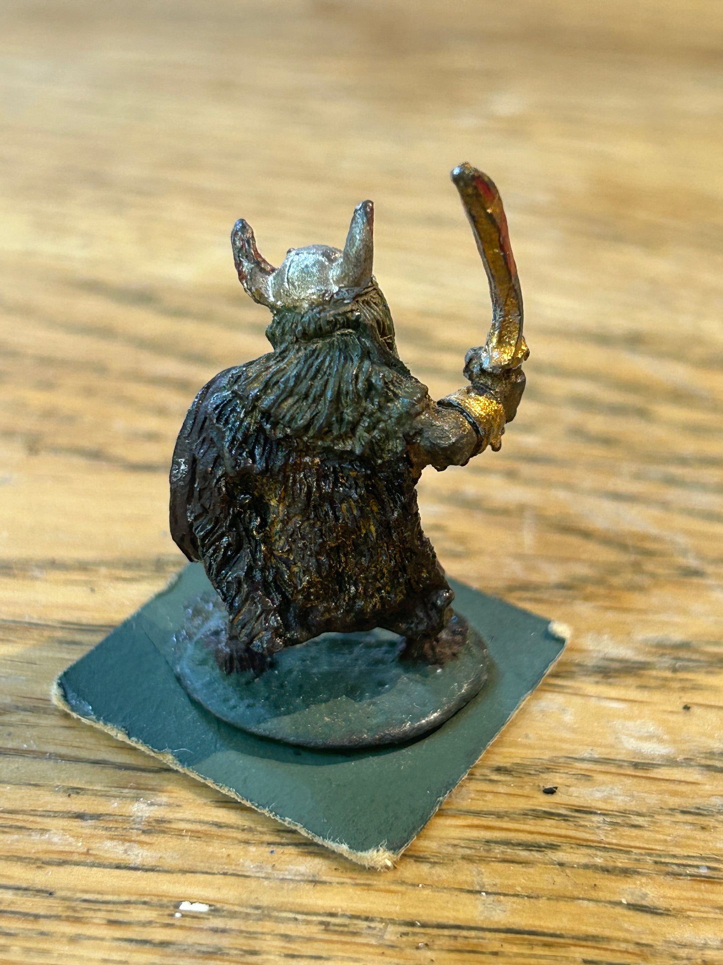 Citadel - Preslotta - Warhammer fantasy - C36 - Class Hobgoblin warrior with sword and shield - 1984