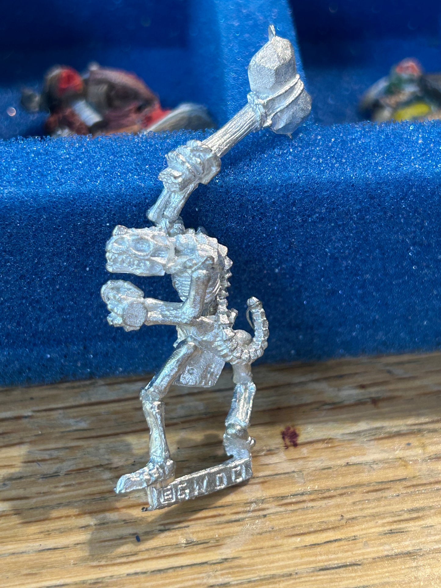 Vintage Warhammer Dogs of War Cursed Company 'Saurus' Skeleton Metal