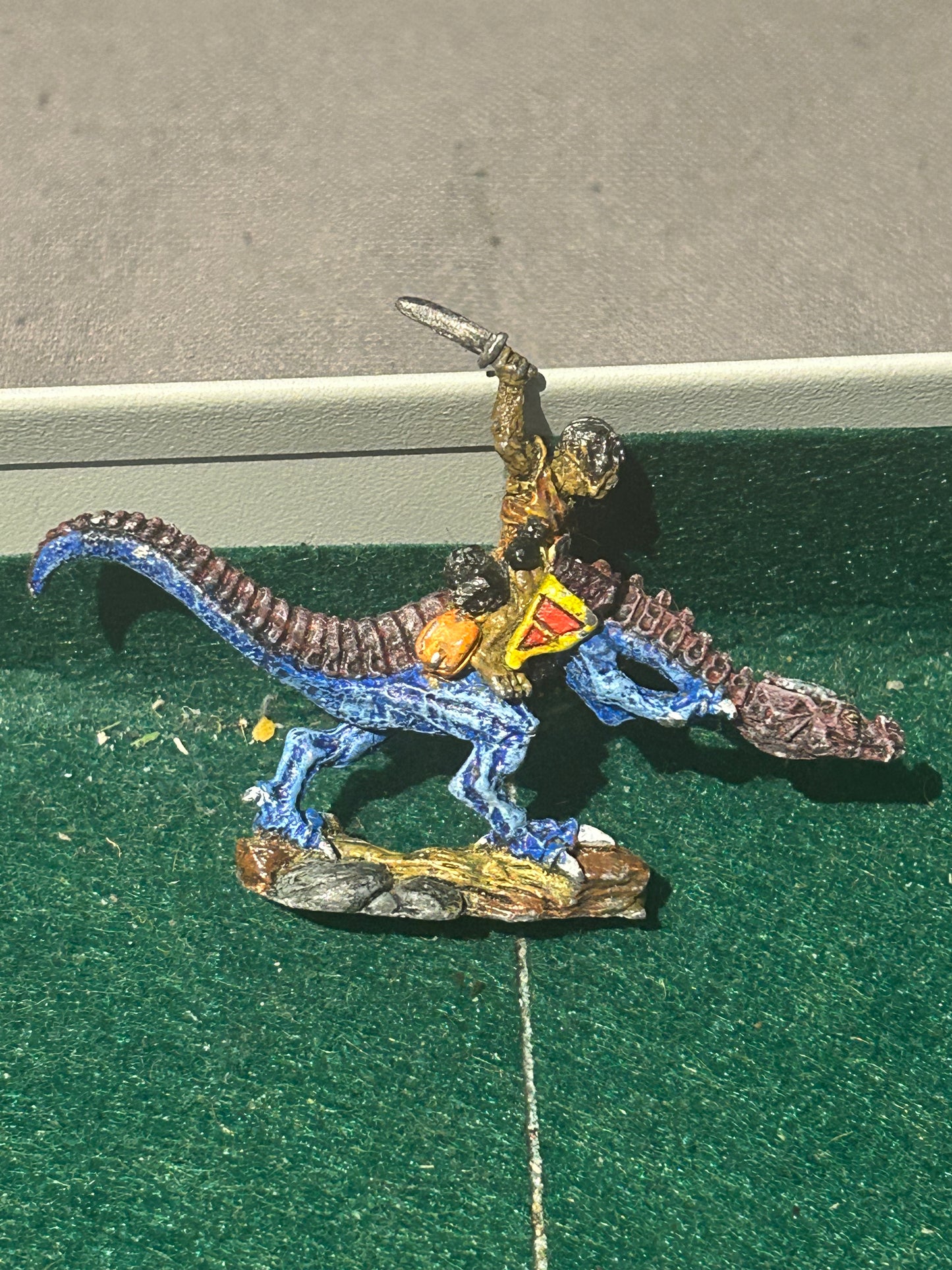 Grenadier models mounted kobold