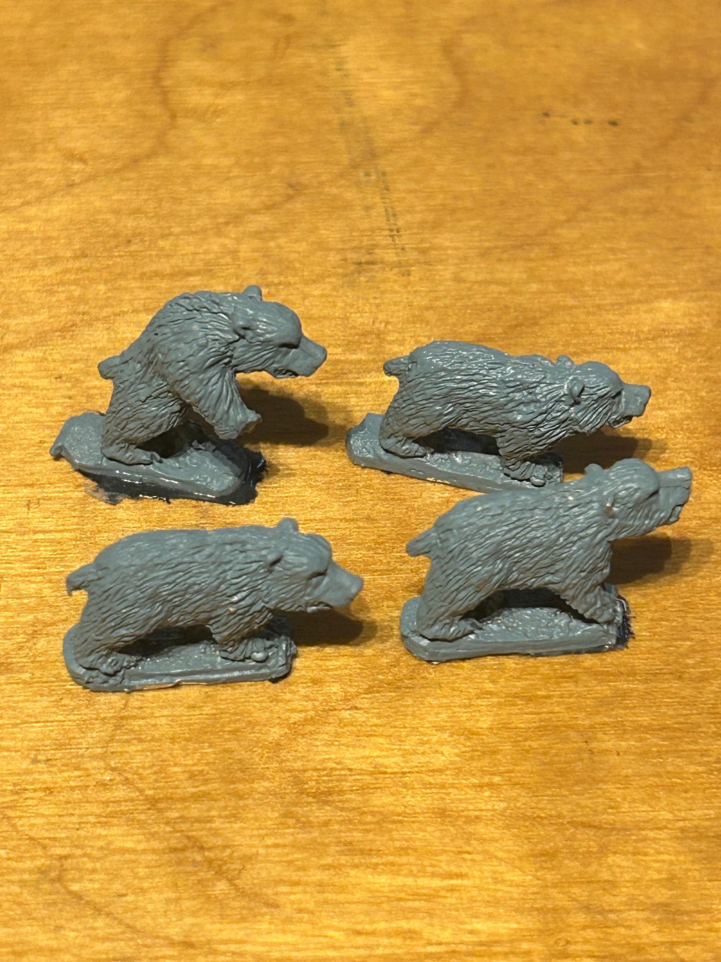 Warmaster 10mm - Kislev - Kislev Bears - Metal OOP (4 bears)