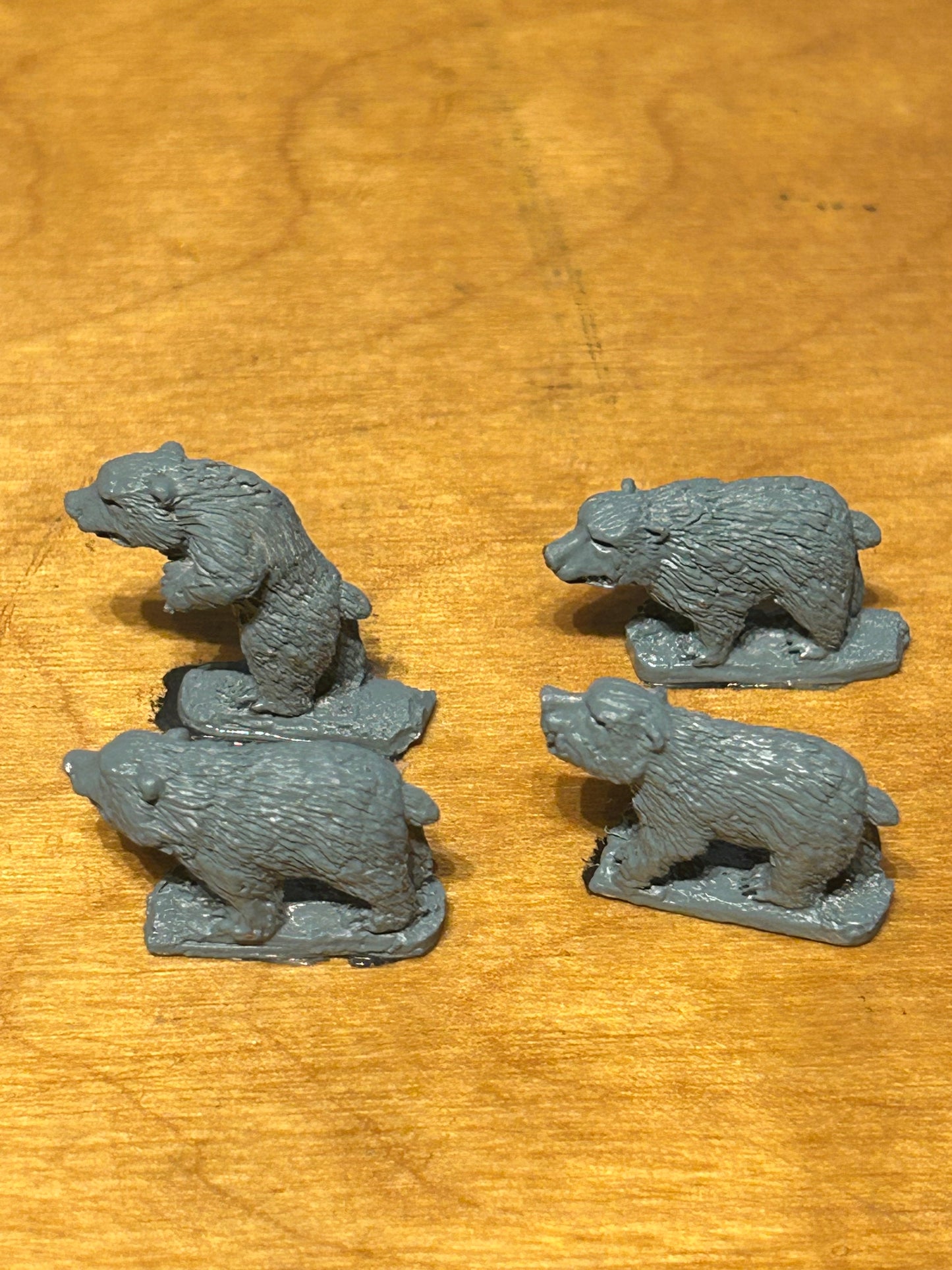 Warmaster 10mm - Kislev - Kislev Bears - Metal OOP (4 bears)