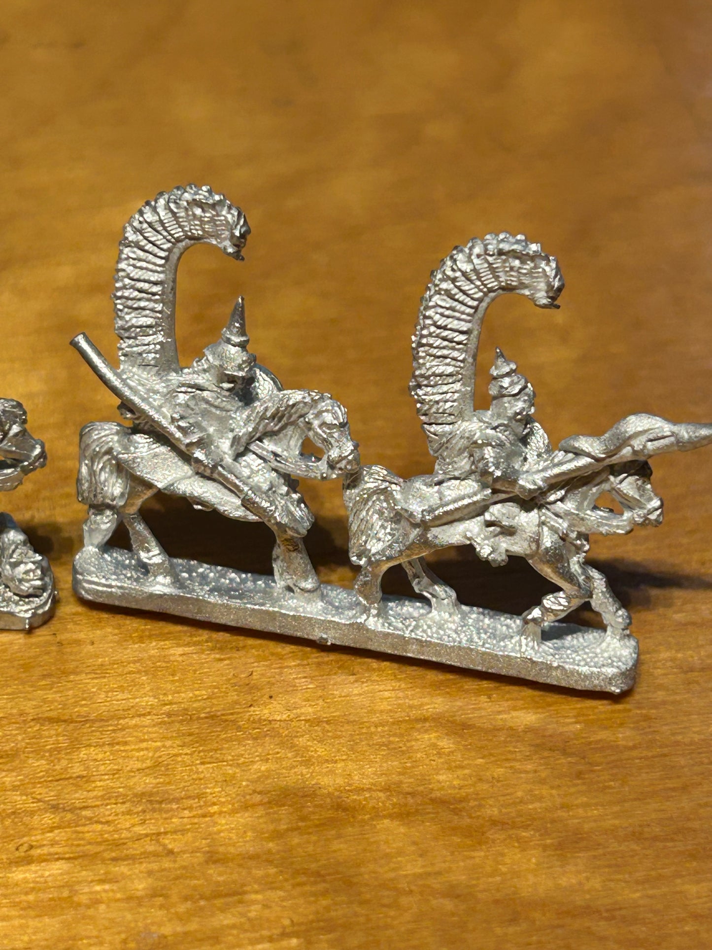 Warmaster 10mm - Kislev - winged lancers - Metal OOP - Games Workshop