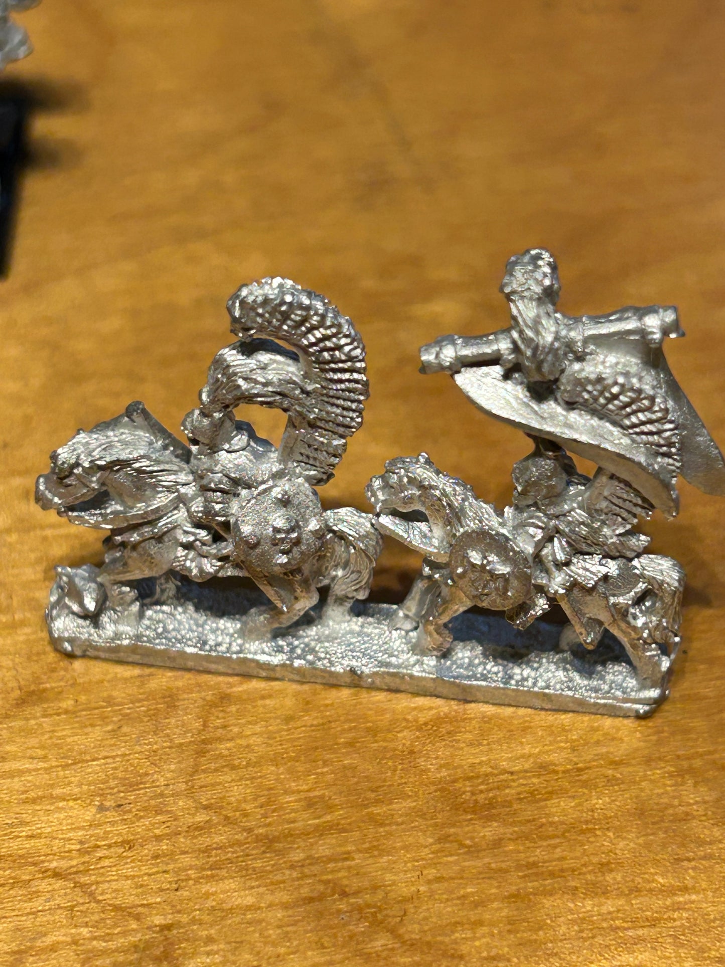 Warmaster 10mm - Kislev - winged lancers - Metal OOP - Games Workshop