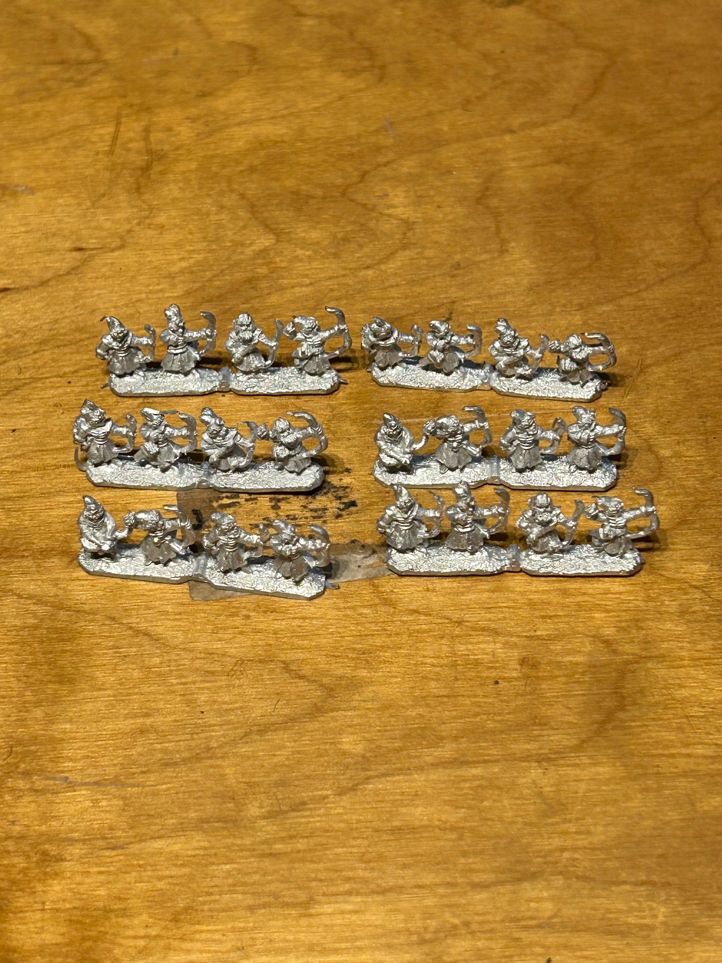 Warmaster 10mm - Kislev - Kislev Bowmen - Metal OOP - Games Workshop 3 bases worth (bases not included, unless I manage to find them)