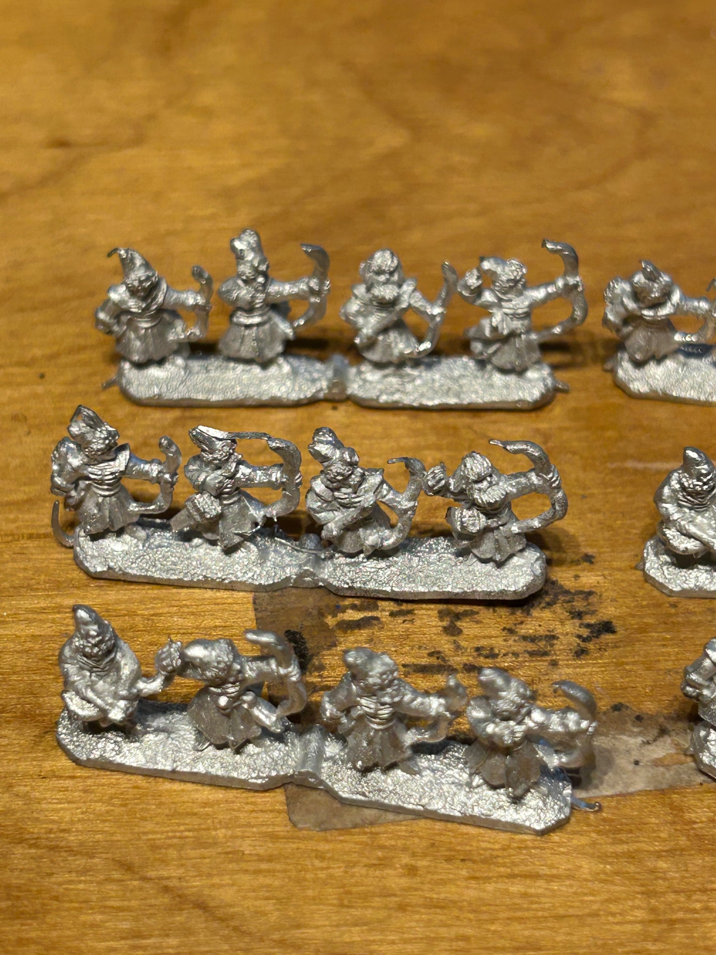 Warmaster 10mm - Kislev - Kislev Bowmen - Metal OOP - Games Workshop 3 bases worth (bases not included, unless I manage to find them)