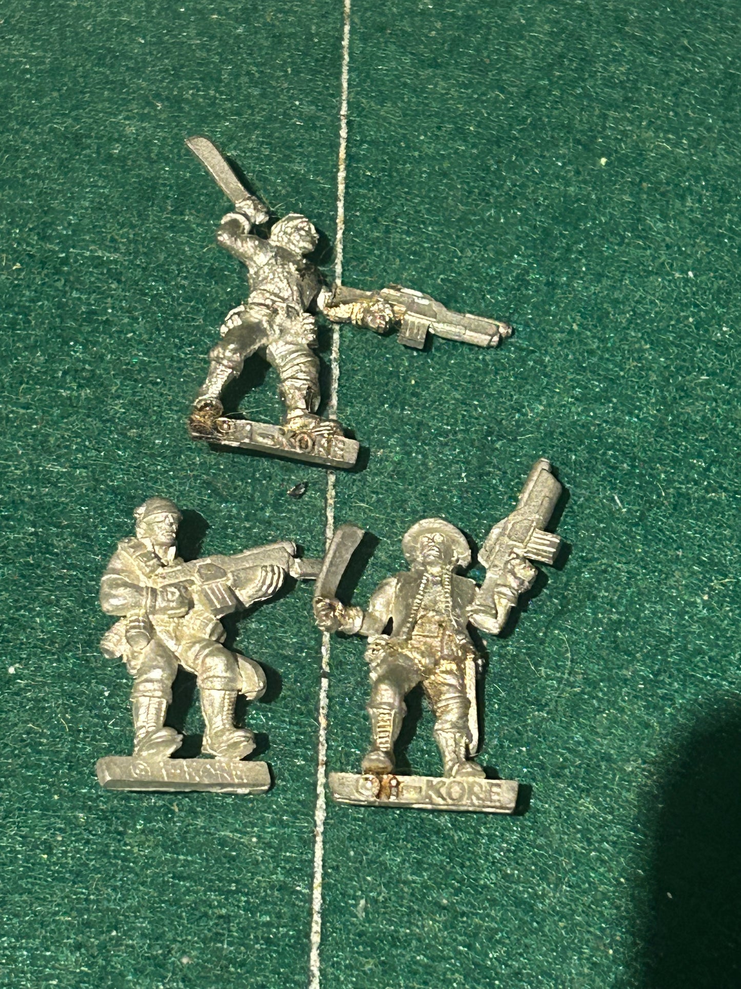 I-kore miniatures void sci-fi soldiers x 3 (great for stargrave)