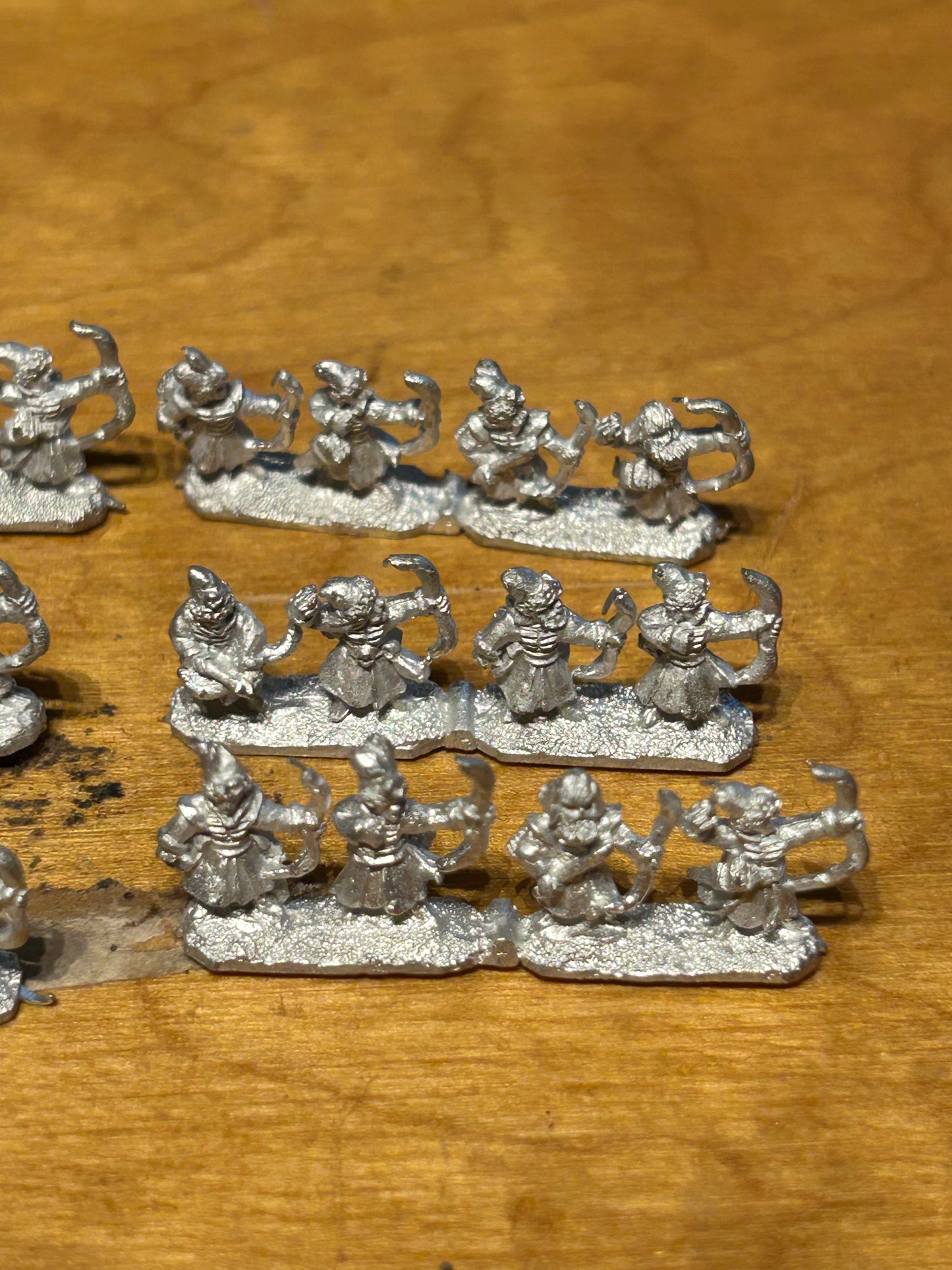 Warmaster 10mm - Kislev - Kislev Bowmen - Metal OOP - Games Workshop 3 bases worth (bases not included, unless I manage to find them)