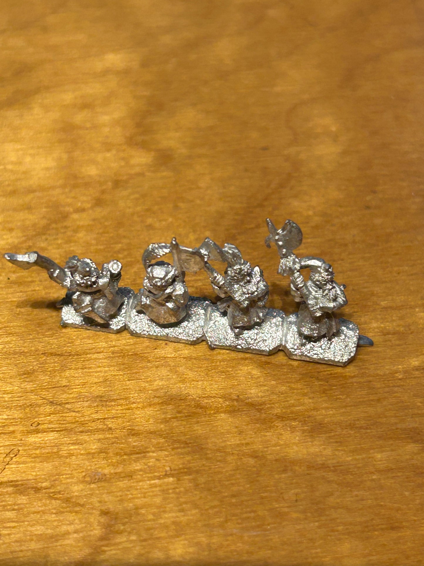 Warmaster 10mm - Kislev - Kislev axemen - Metal OOP (partial line, I think a model has been removed)