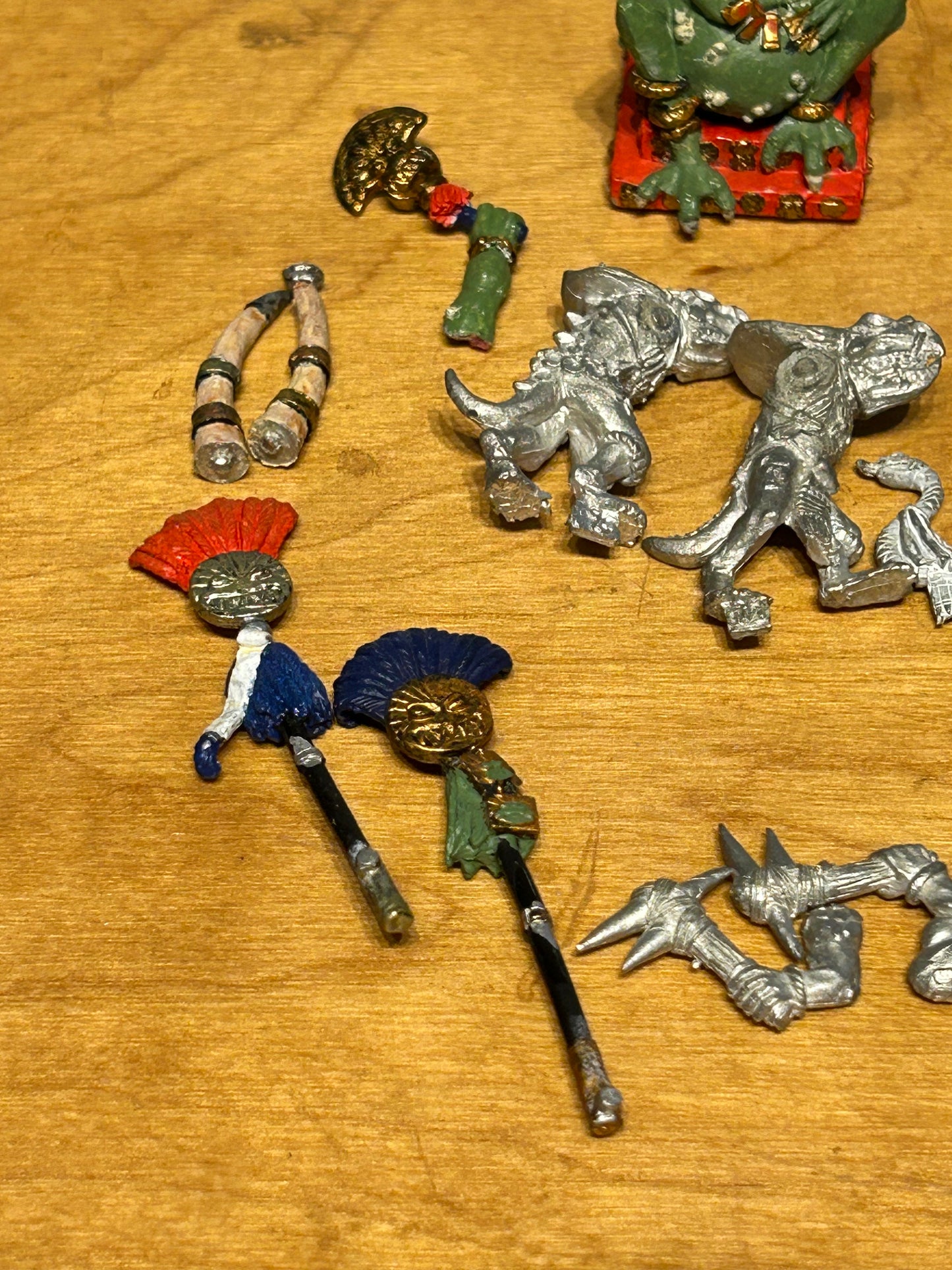 WARHAMMER LIZARDMEN SLANN MAGE PRIEST BOXED COMPLETE METAL OOP