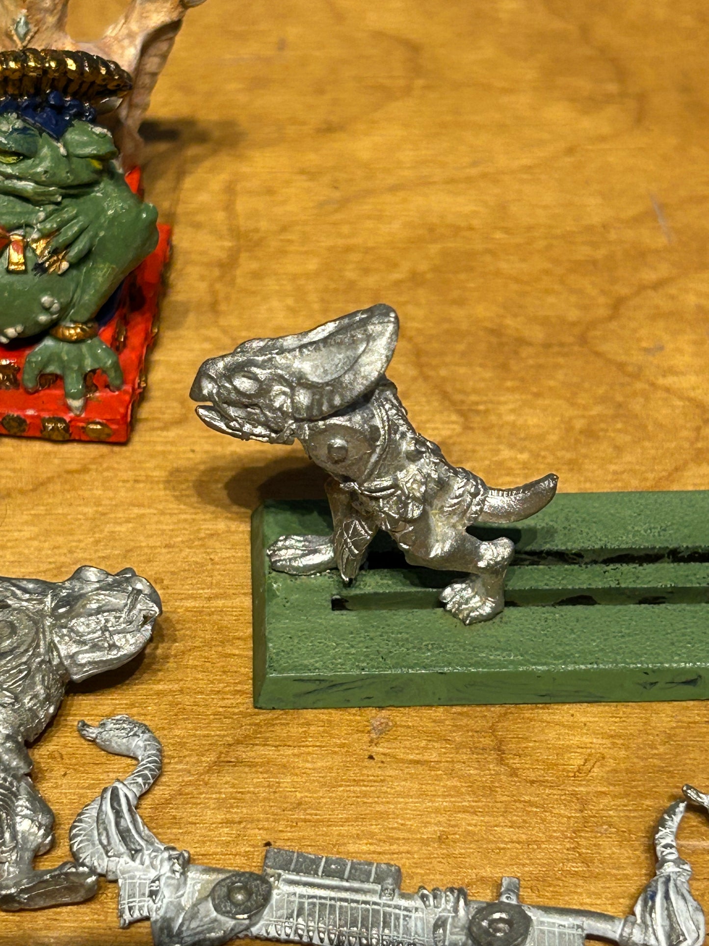 WARHAMMER LIZARDMEN SLANN MAGE PRIEST BOXED COMPLETE METAL OOP