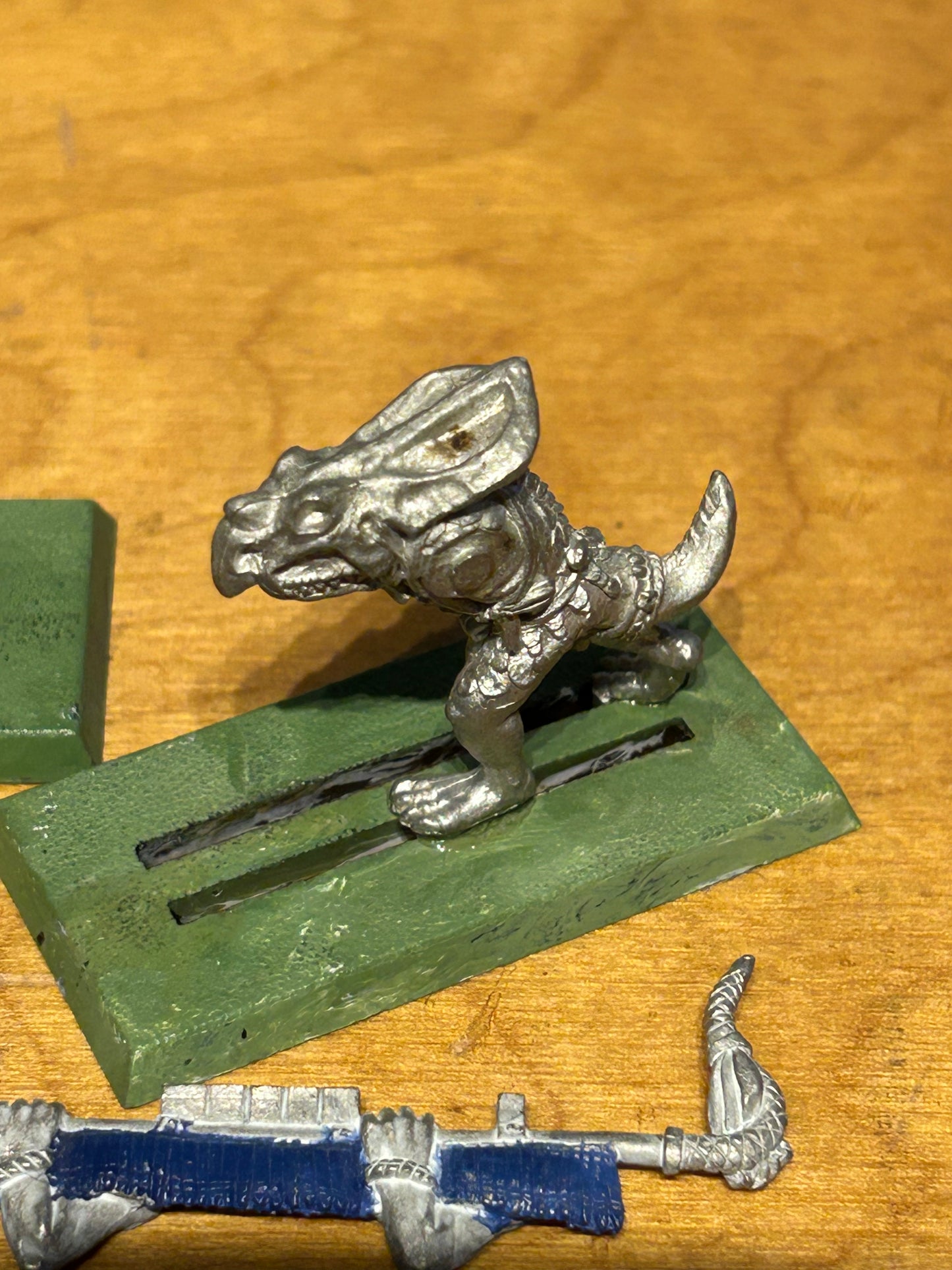 WARHAMMER LIZARDMEN SLANN MAGE PRIEST BOXED COMPLETE METAL OOP