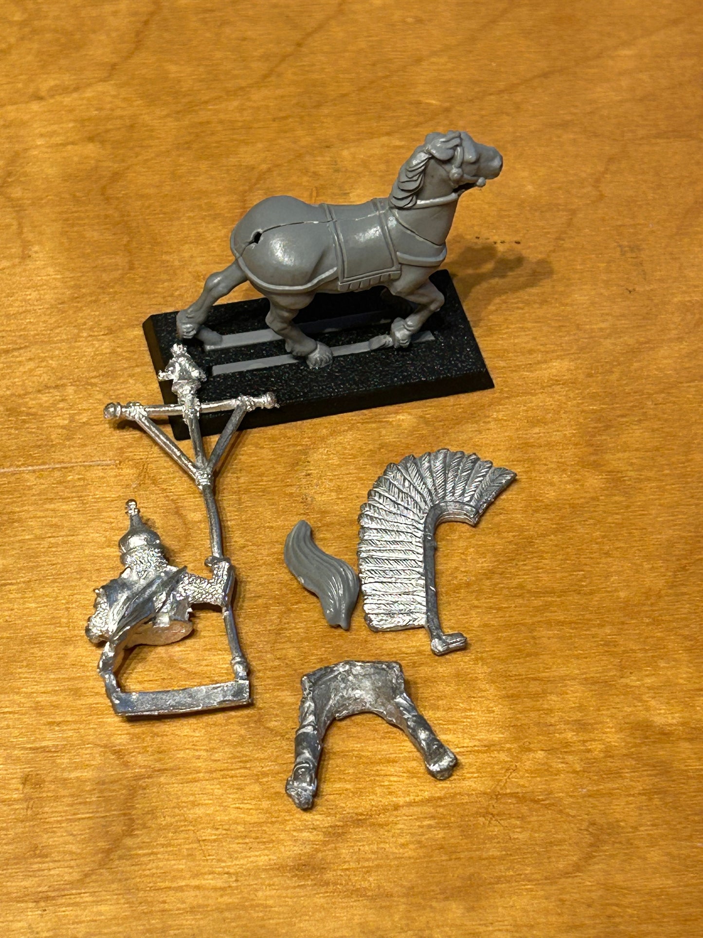 Warhammer Fantasy Old World Kislev Winged Lancer standard Bearer