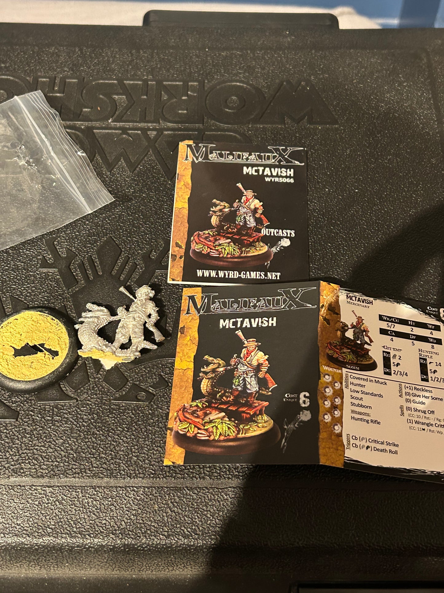 Malifaux Miniatures. mctavish