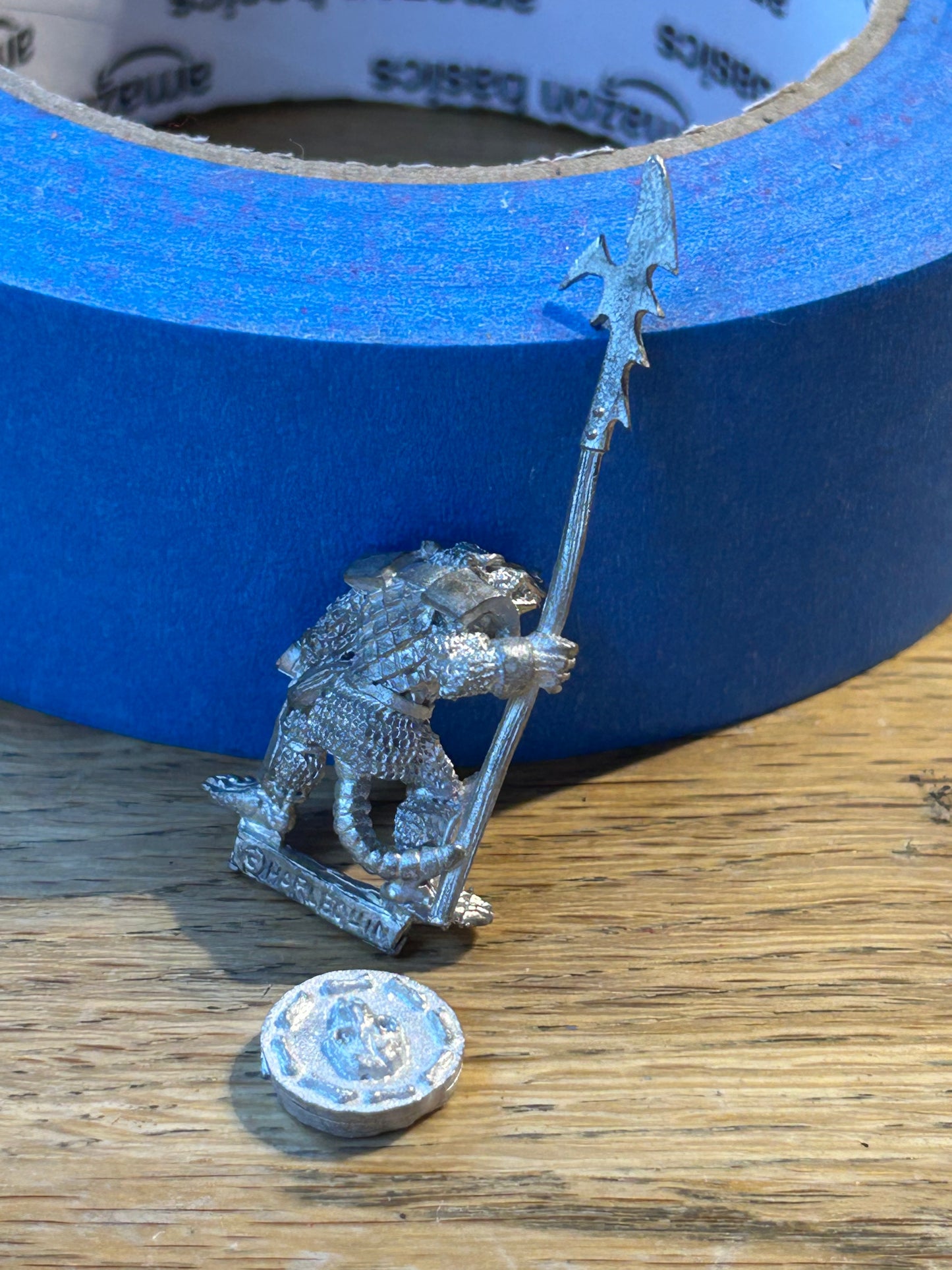 Harlequin miniatures ver’men Ver’clan nest warrior (with shield) proxy skaven