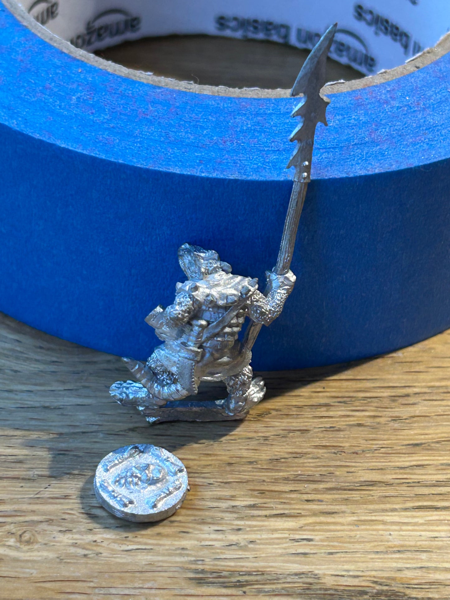 Harlequin miniatures ver’men Ver’clan nest warrior (with shield) proxy skaven