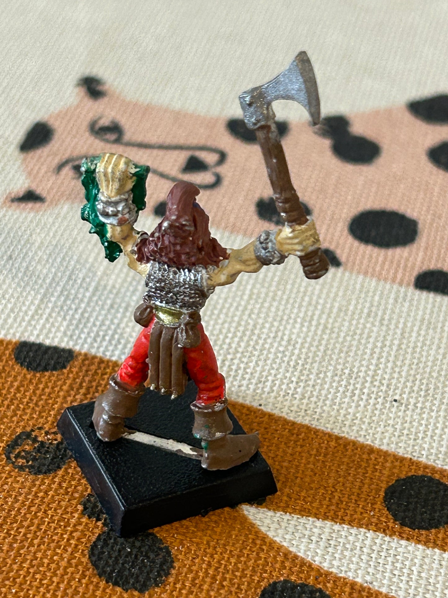 Wood Elf Champion Irbic The Headtaker Warhammer 1980s Citadel ELF5 0404 Command