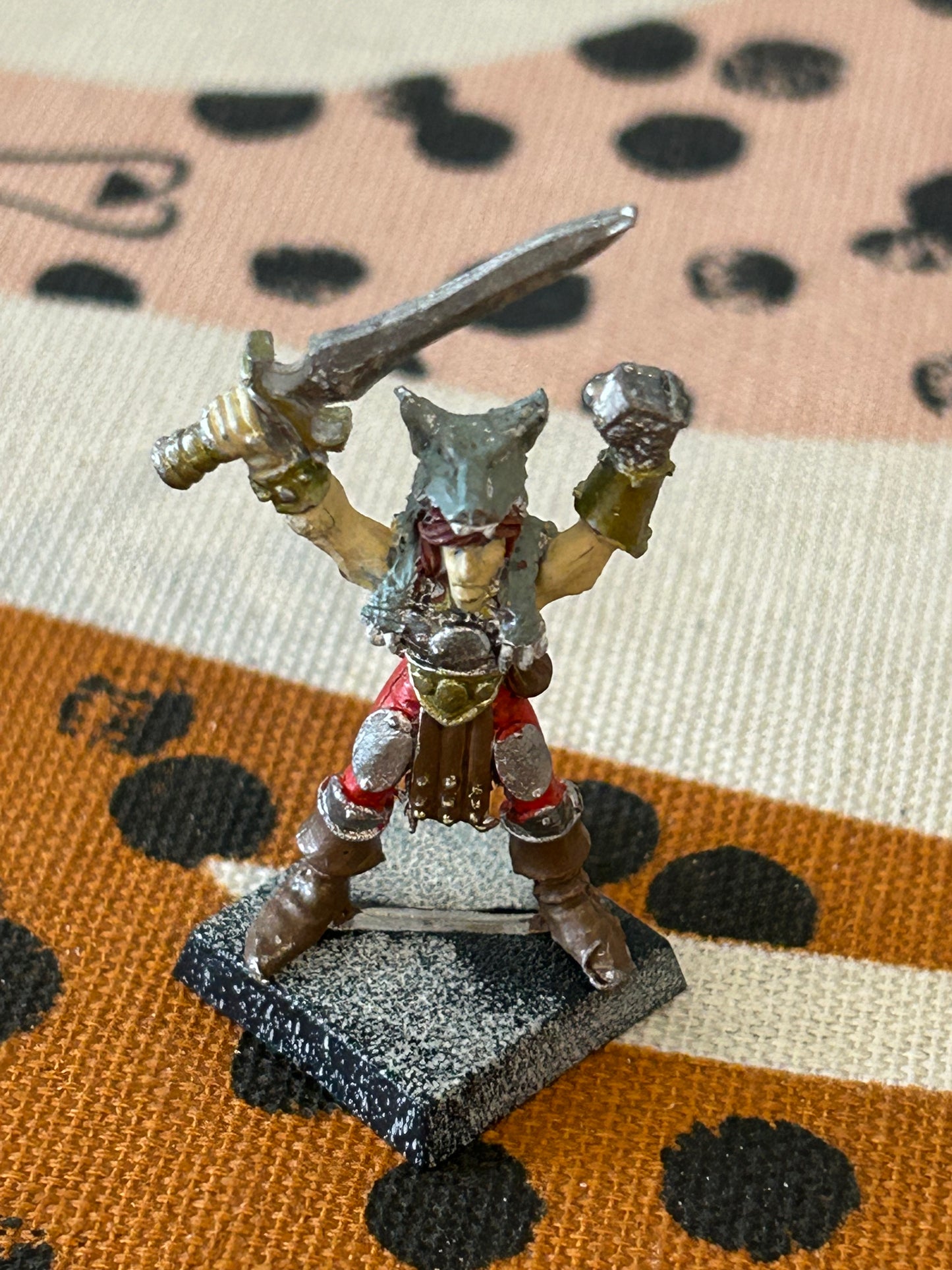 Citadel Warhammer Wood Elves mael ironwolf champion Elf Command GW