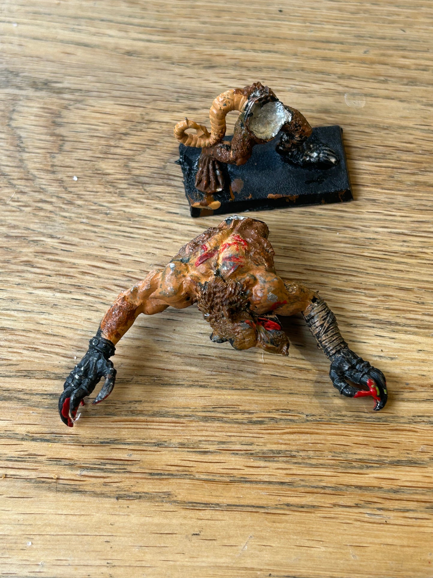 Mordheim Skaven Clan Eshin Rat Ogre Metal Figure Warhammer Games Workshop OOP