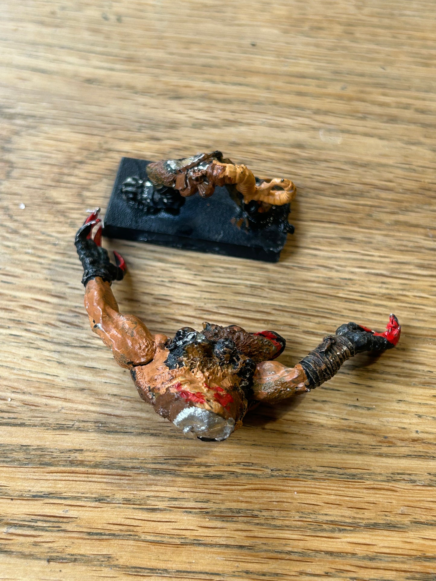 Mordheim Skaven Clan Eshin Rat Ogre Metal Figure Warhammer Games Workshop OOP