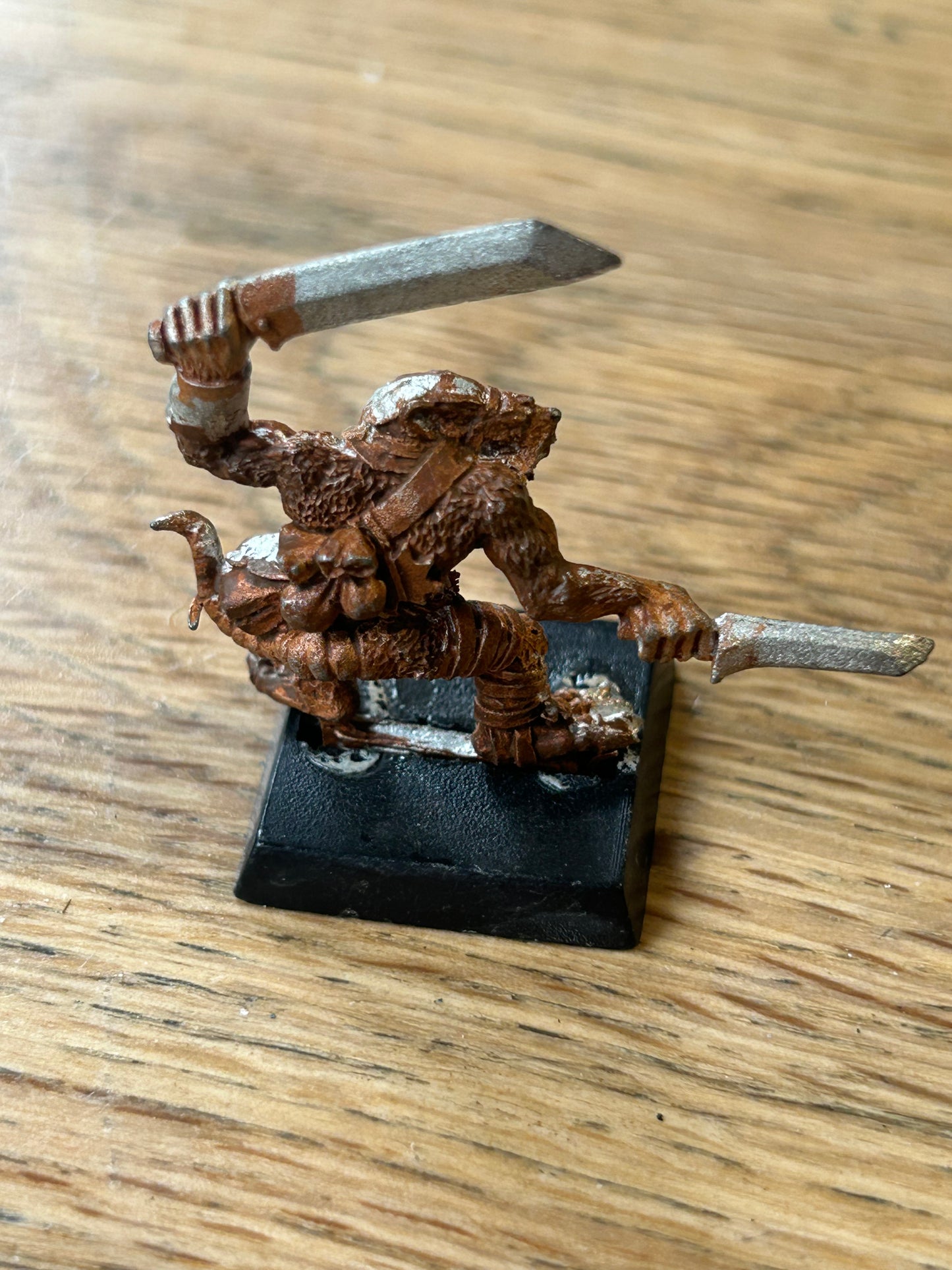 Warhammer Skaven Night Runner 1 Metal Rat Figure Games Workshop Mordheim WHFB