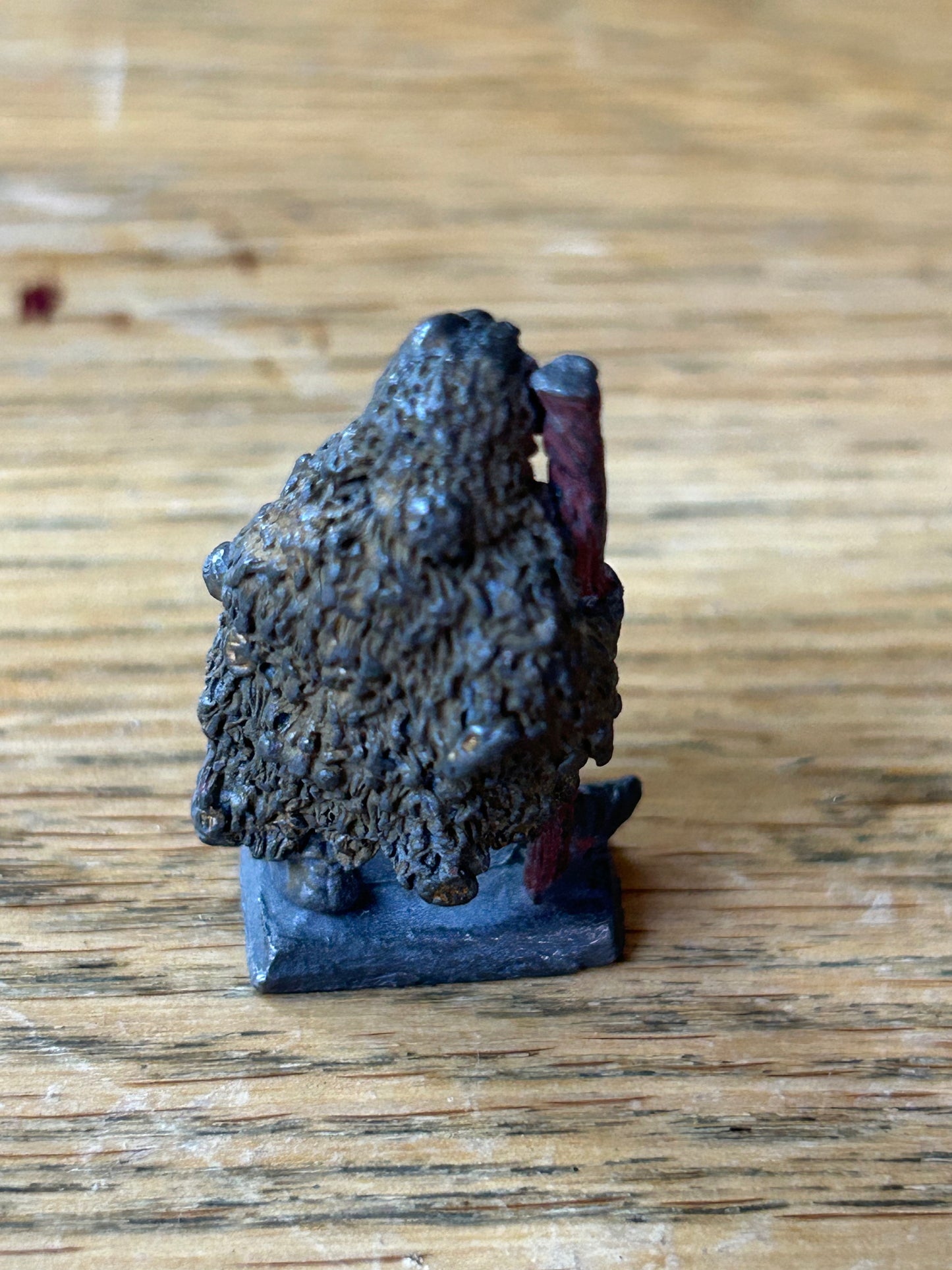 Citadel Warhammer 80s pre-slotta C10 Half Orc cleric-thief (broken top of staff)