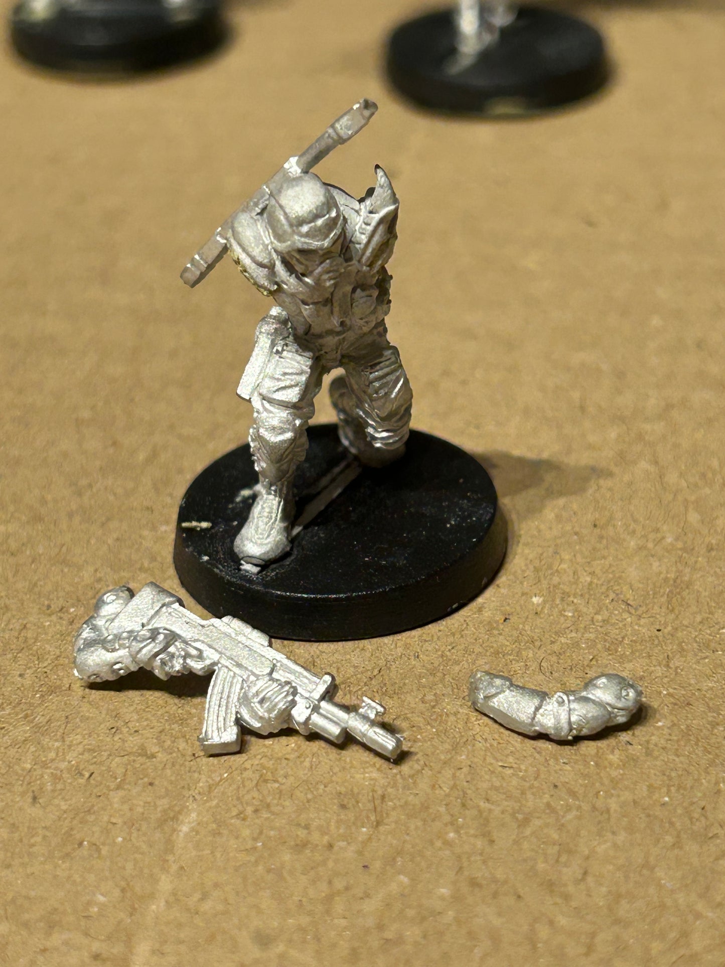 Infinity Corvus Belli soldier (will update with name when I have time to research more)