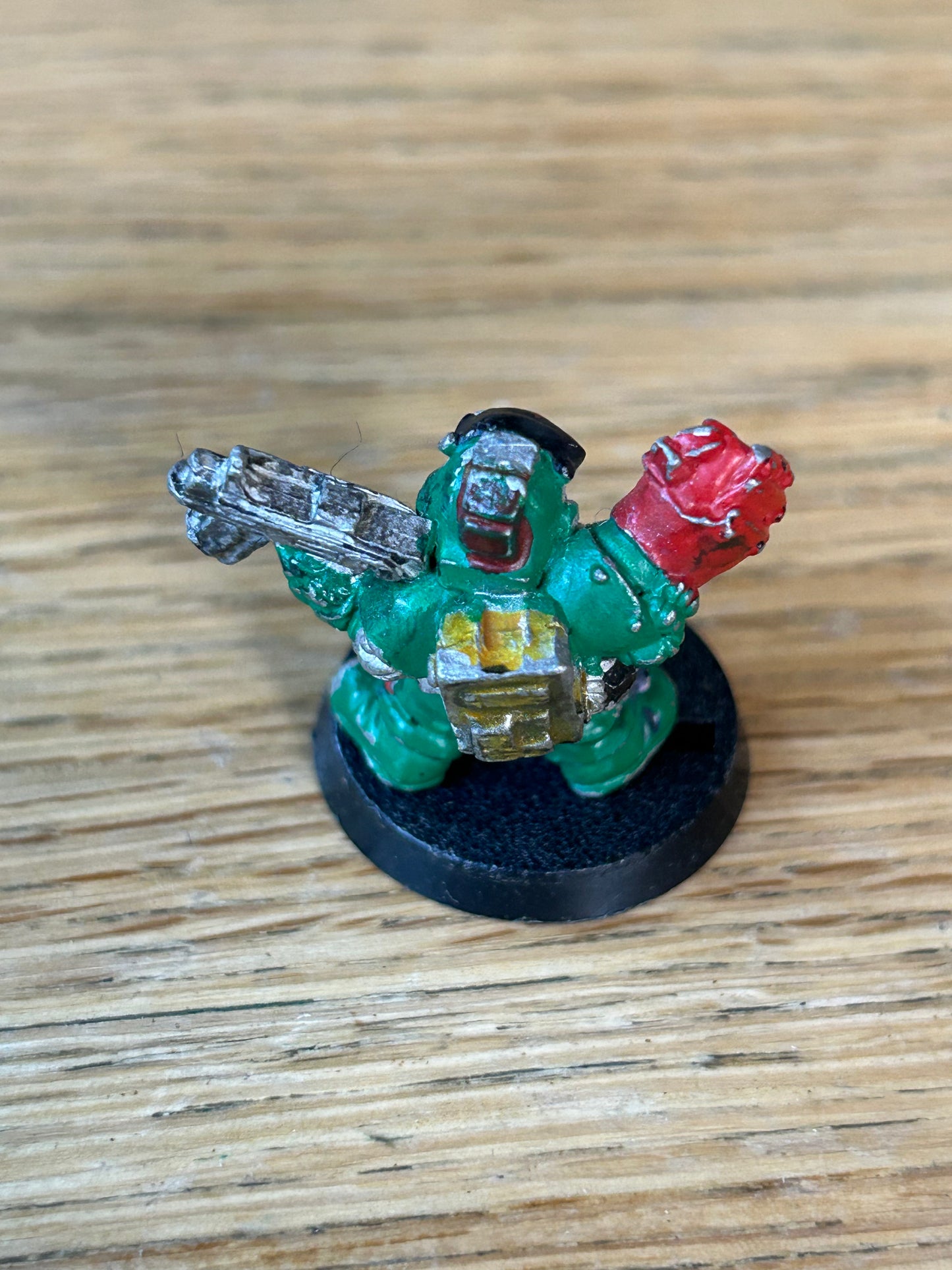 Warhammer 40k Rogue Trader Squat Officer Vollmer Adams Metal Games Workshop