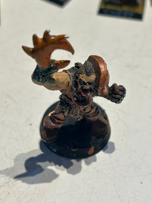 Blood Bowl - Chaos - Chaos Warrior Mutant - Metal OOP - (Games Workshop)