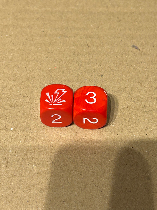 Warhammer 40k sustained fire dice x 2