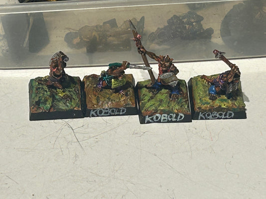 Ral Partha 11-421 Kobolds x4 Metal Miniature Fantasy
