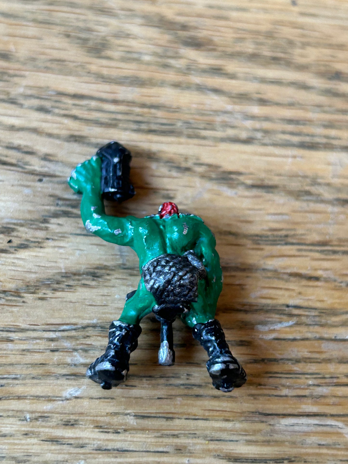 ORK BATTLE BUGGY DRIVER Metal Rogue Trader Space Orks Army 40K 1980s