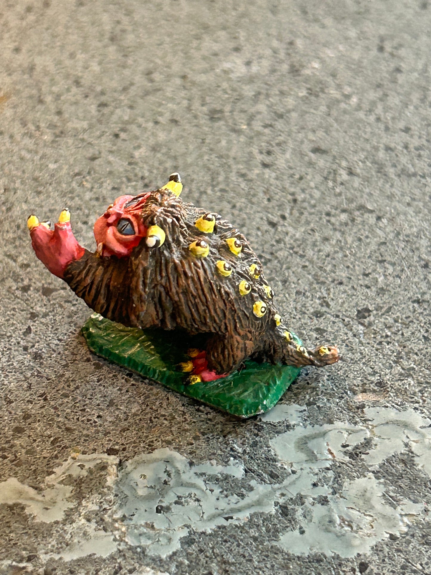 Monster , well painted, metal (I don’t know the company)