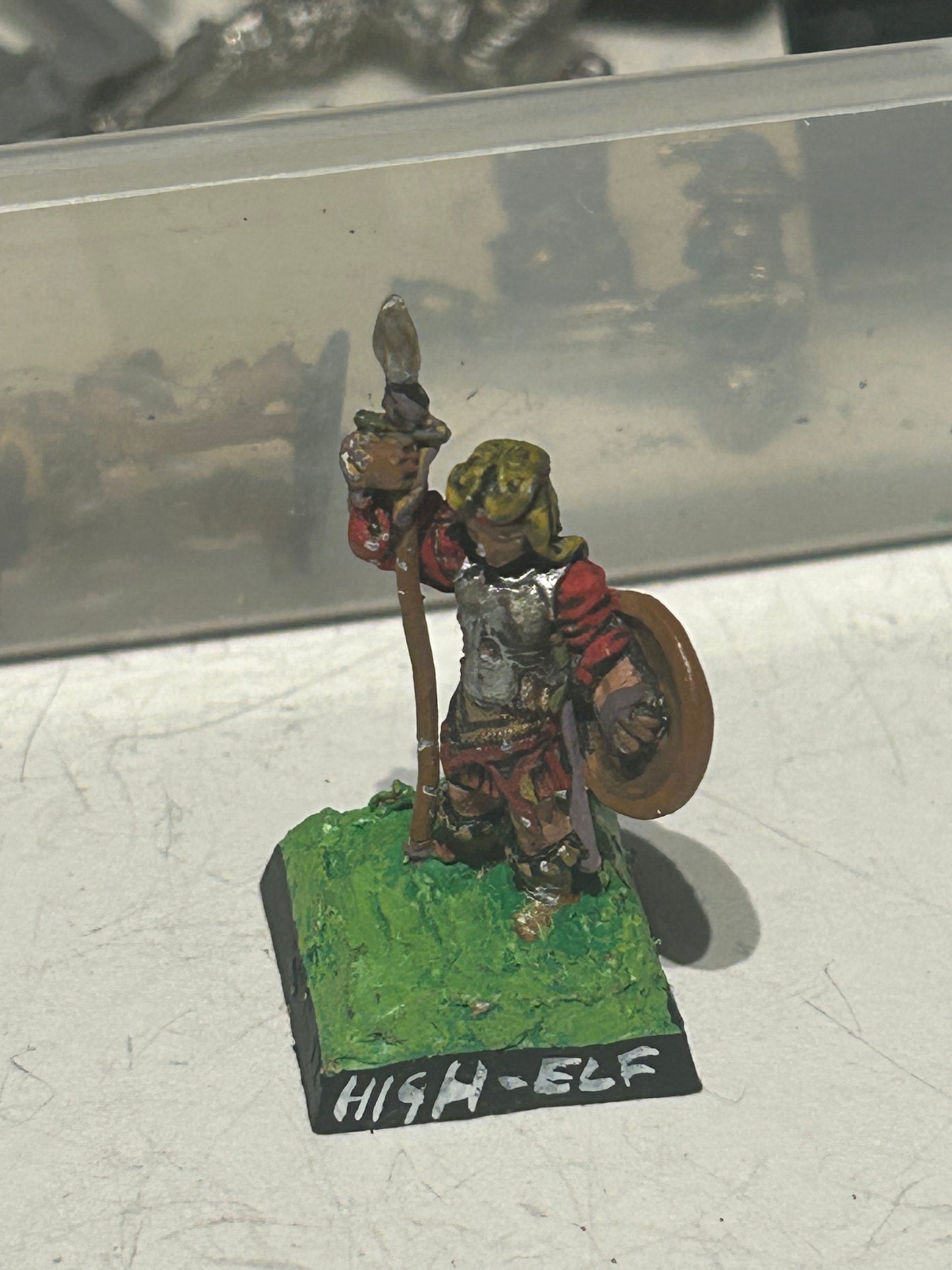 Ral Partha 02-212 High Elf, spear Metal Miniature Fantasy collector series
