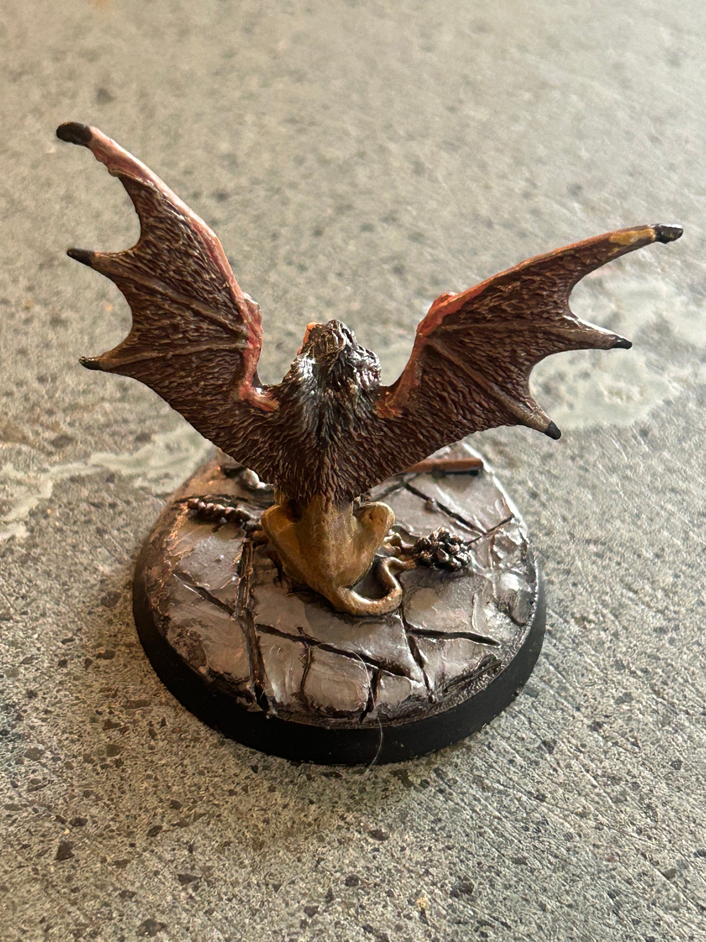 Werebat , well painted, plastic (I don’t know the company)