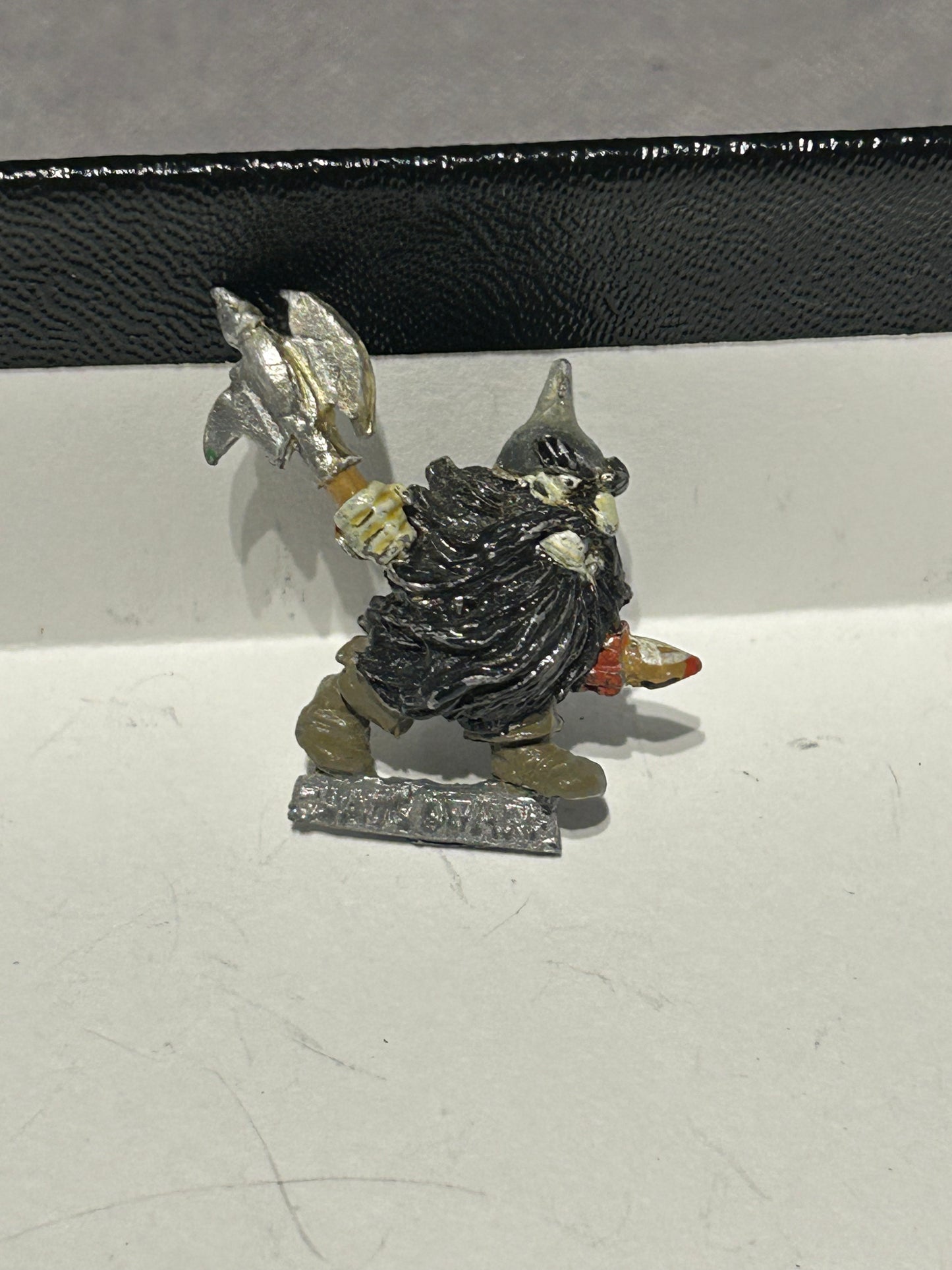Citadel C06 Chaos Dwarf Hairy Hengist Horse-Eater Metal Oldhammer miniature 1985 OOP