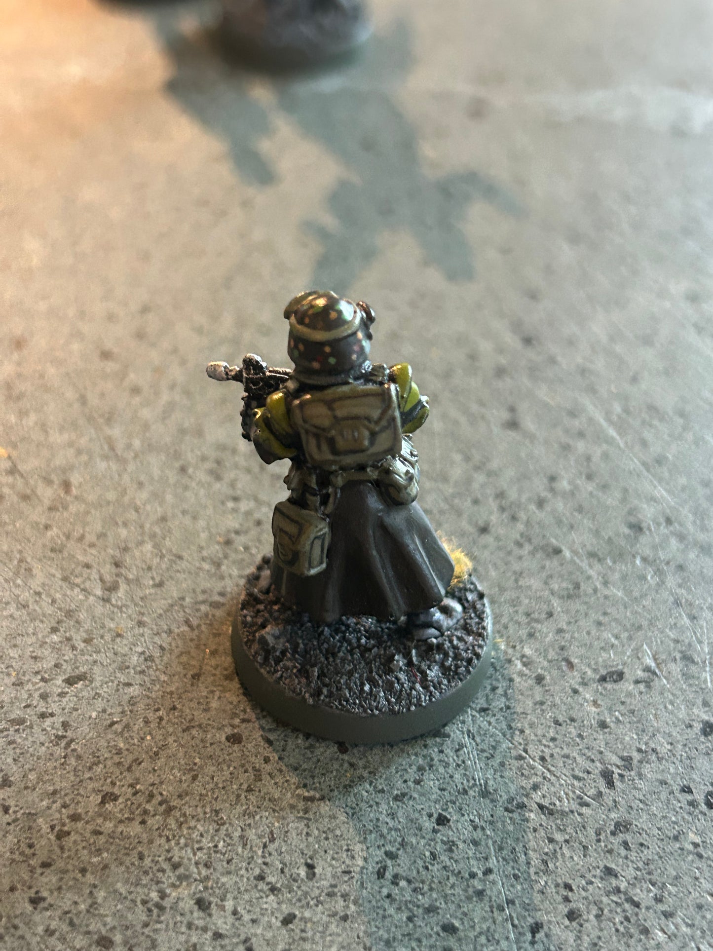 Mercenary with Sub Machine Gun Miniature
