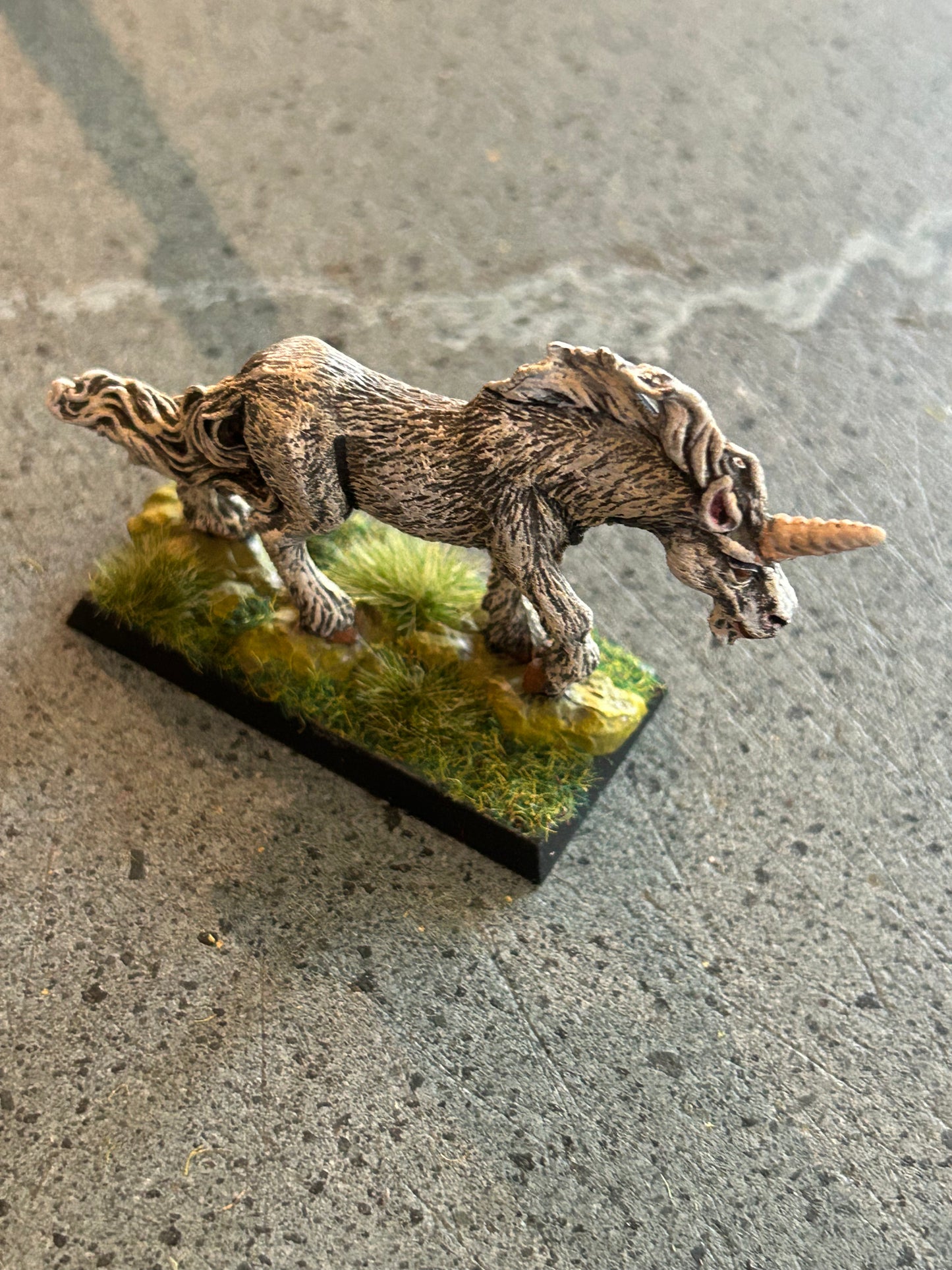 Grenadier Models Unicorn (missing Female Maid) Metal Fantasy Lords 1985