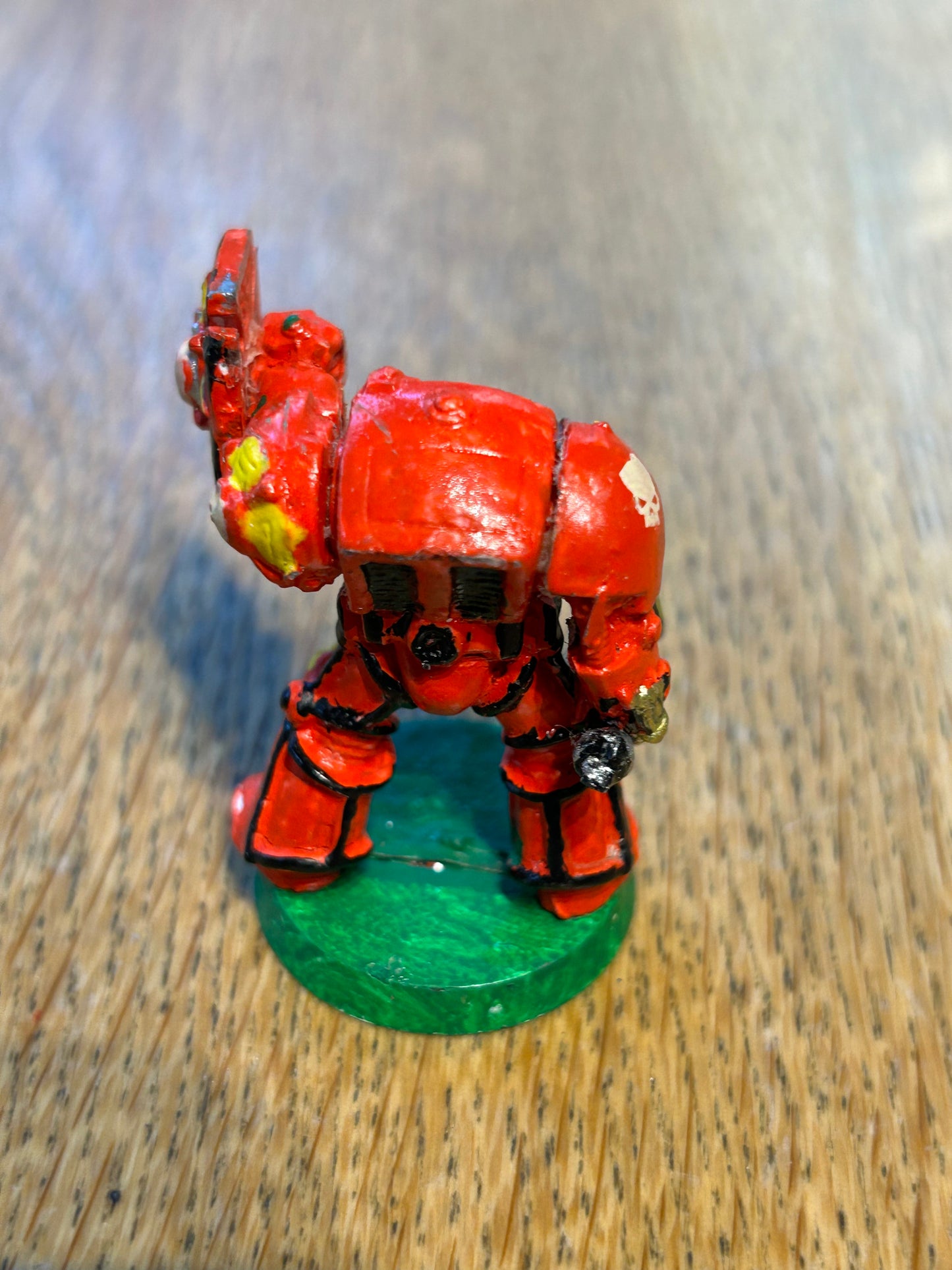 Metal Space Marine Terminator close combat Thunder Hammer Shield 40k OOP