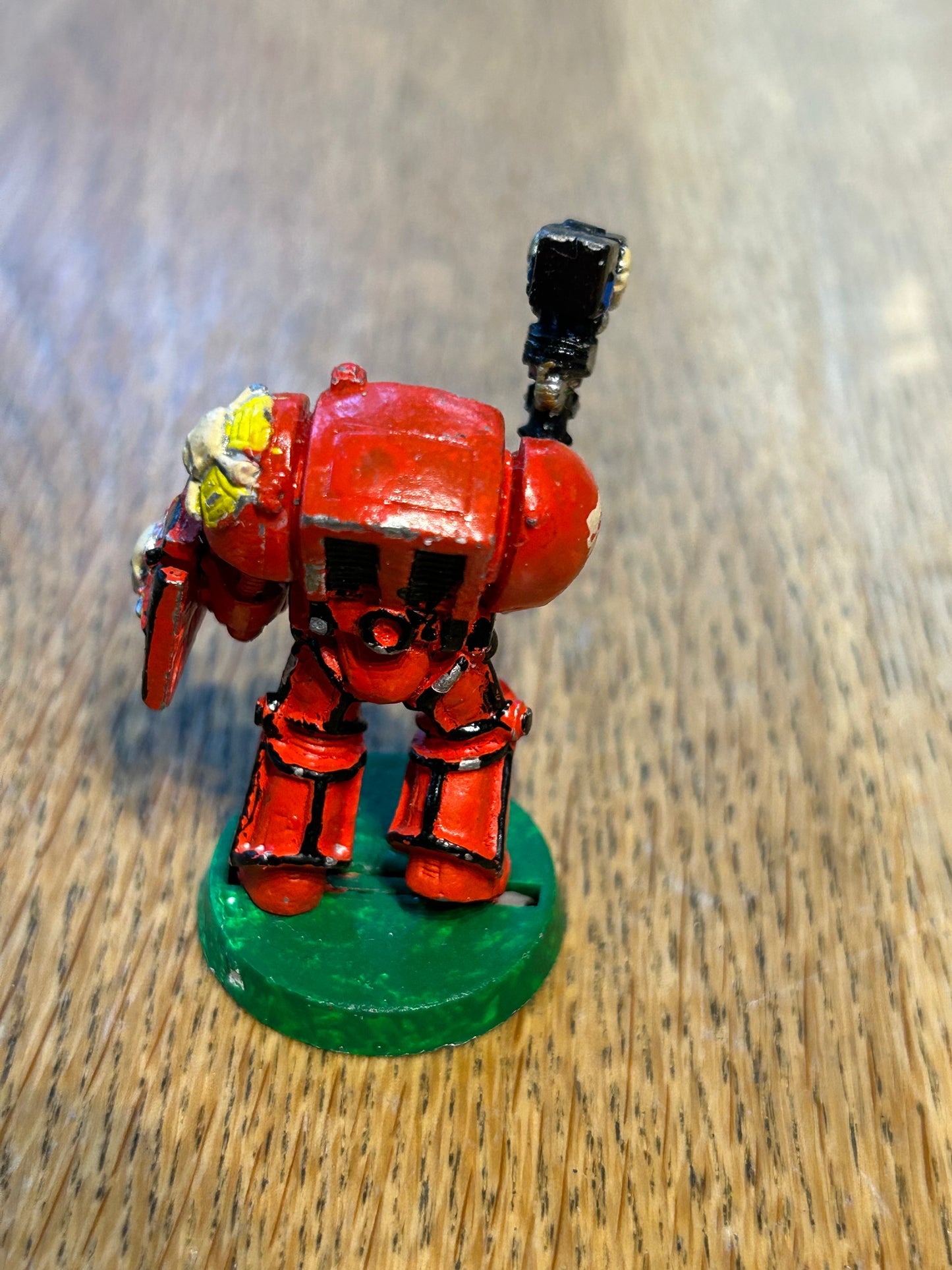 Metal Space Marine Terminator close combat Thunder Hammer Shield 40k OOP