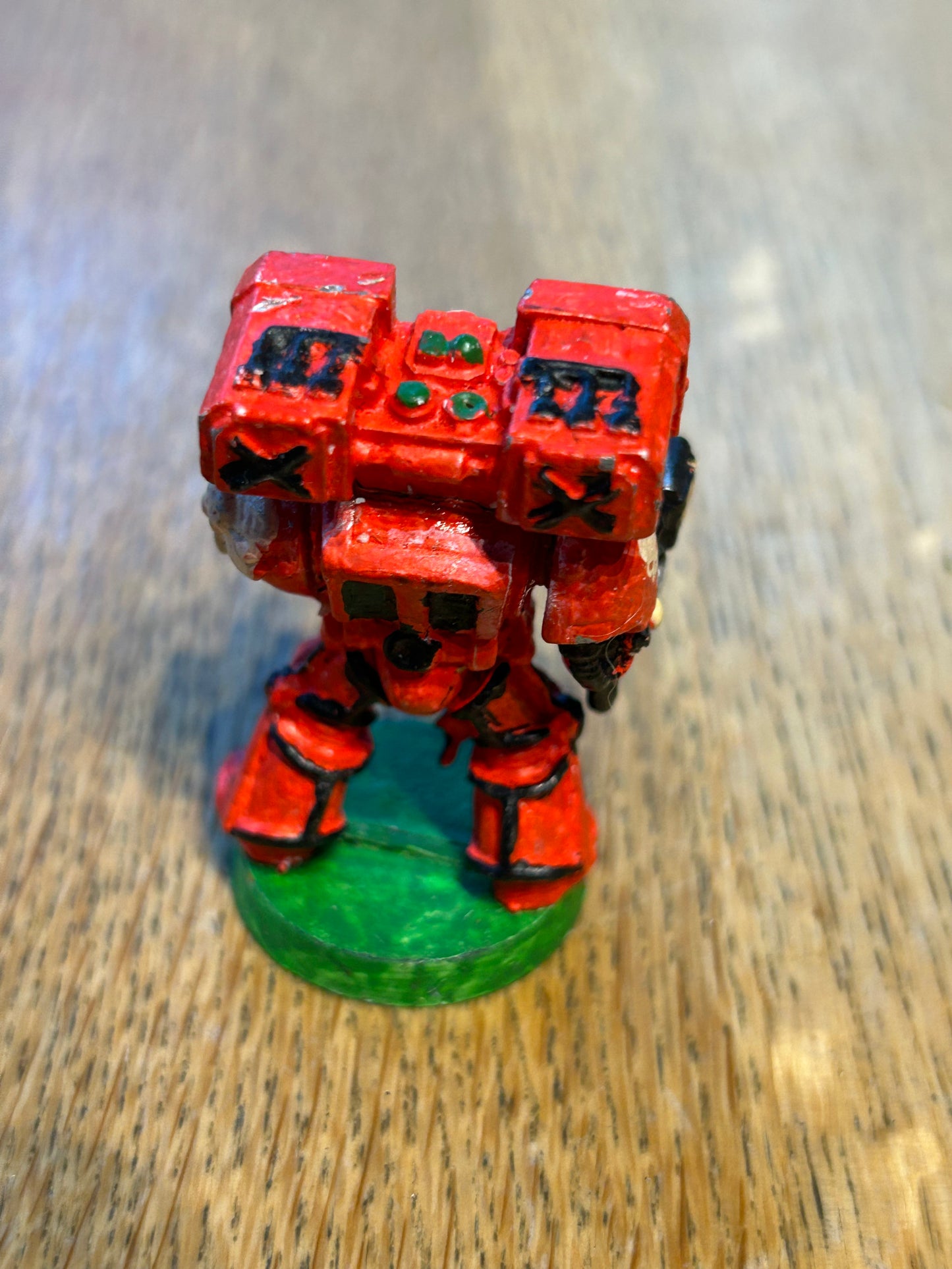 TERMINATOR WITH CYCLONE MISSILE LAUNCHER SPACE MARINES METAL WARHAMMER 40,000