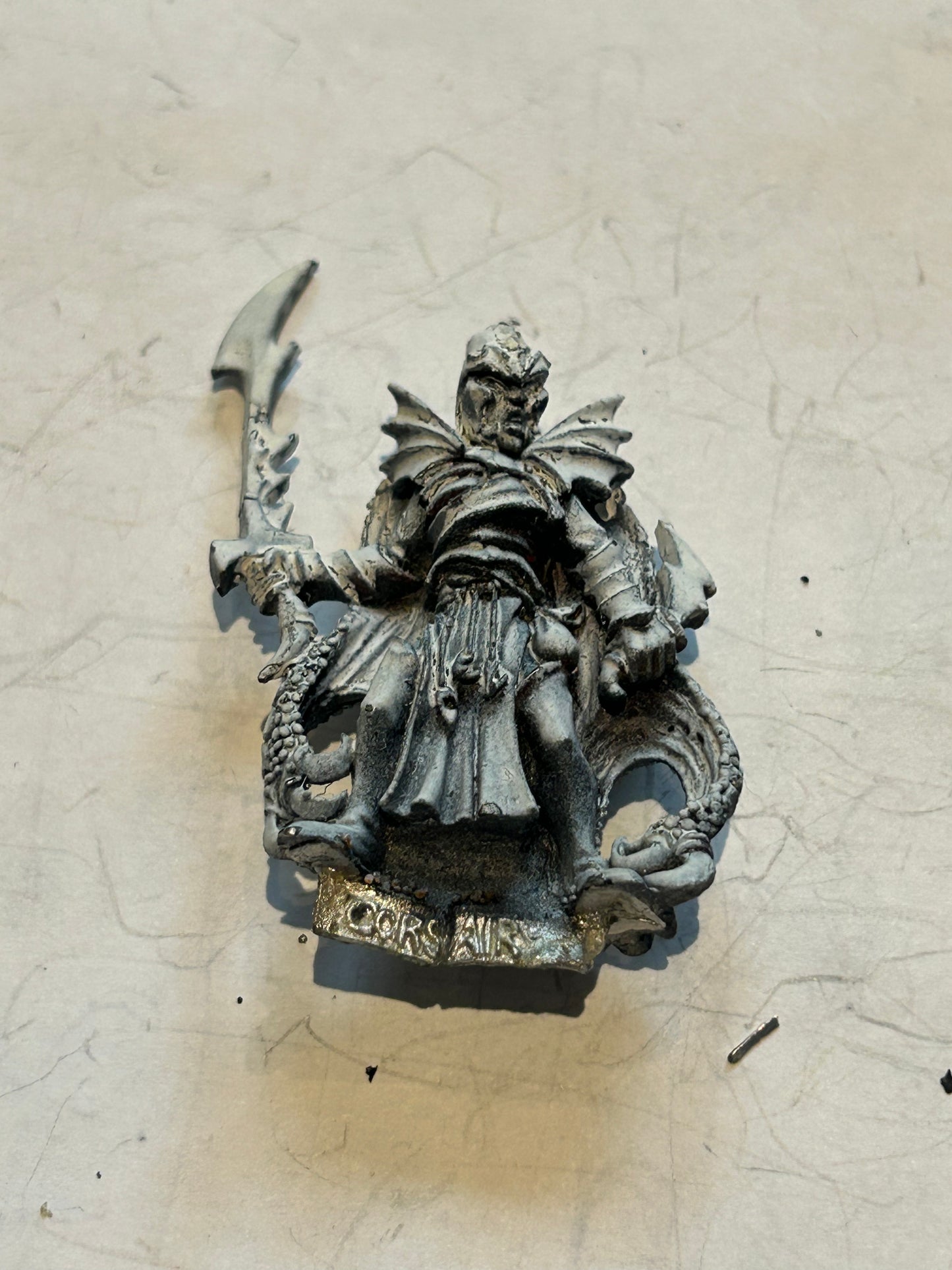 Warhammer fantasy dark elves Corsair (tab has warping)