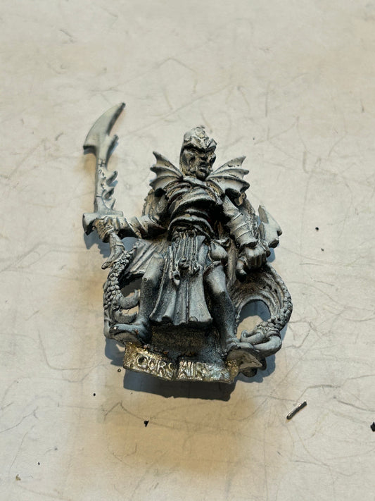 Warhammer fantasy dark elves Corsair (tab has warping)