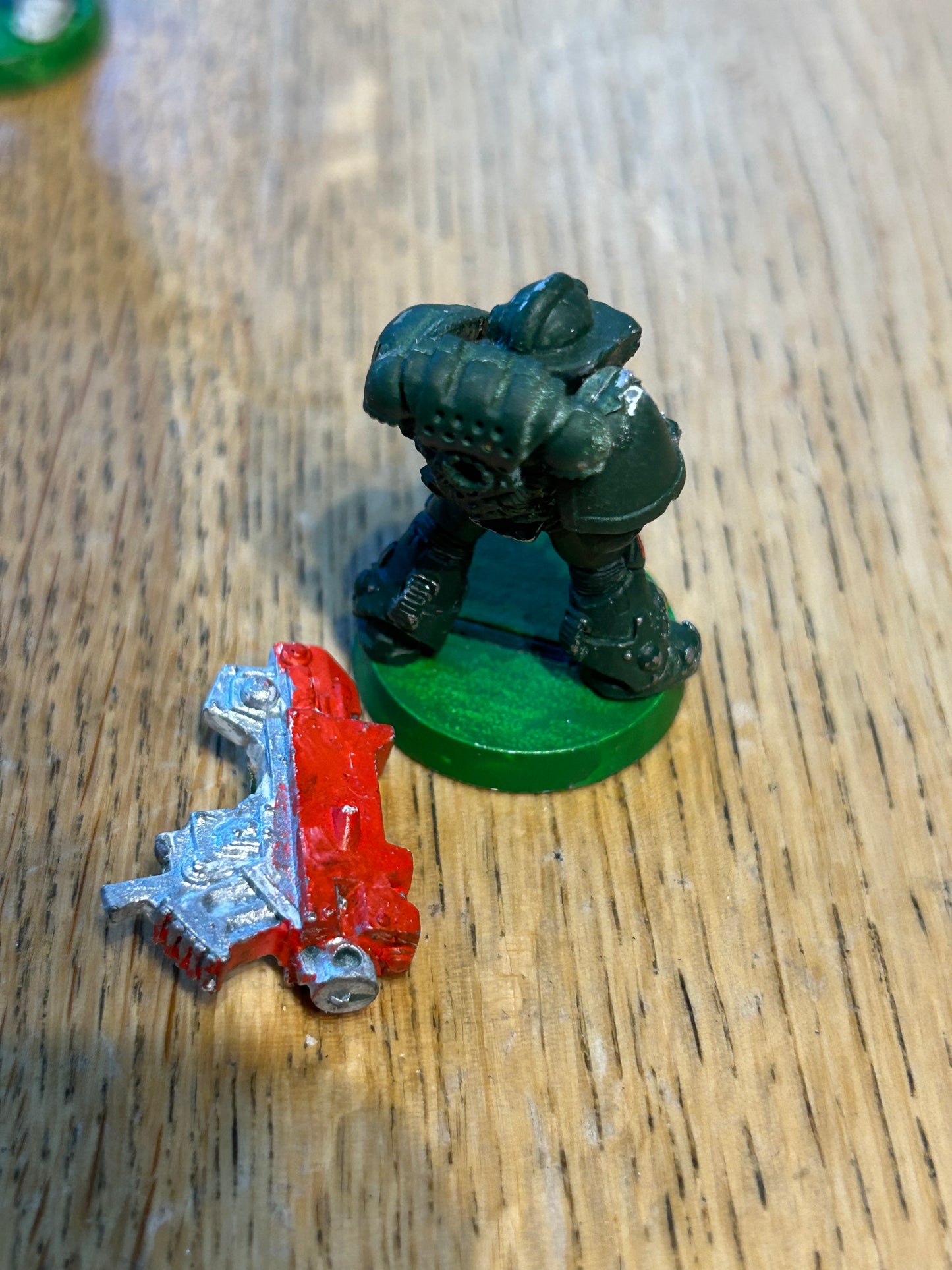 Warhammer 40k second edition space marine with heavy bolter