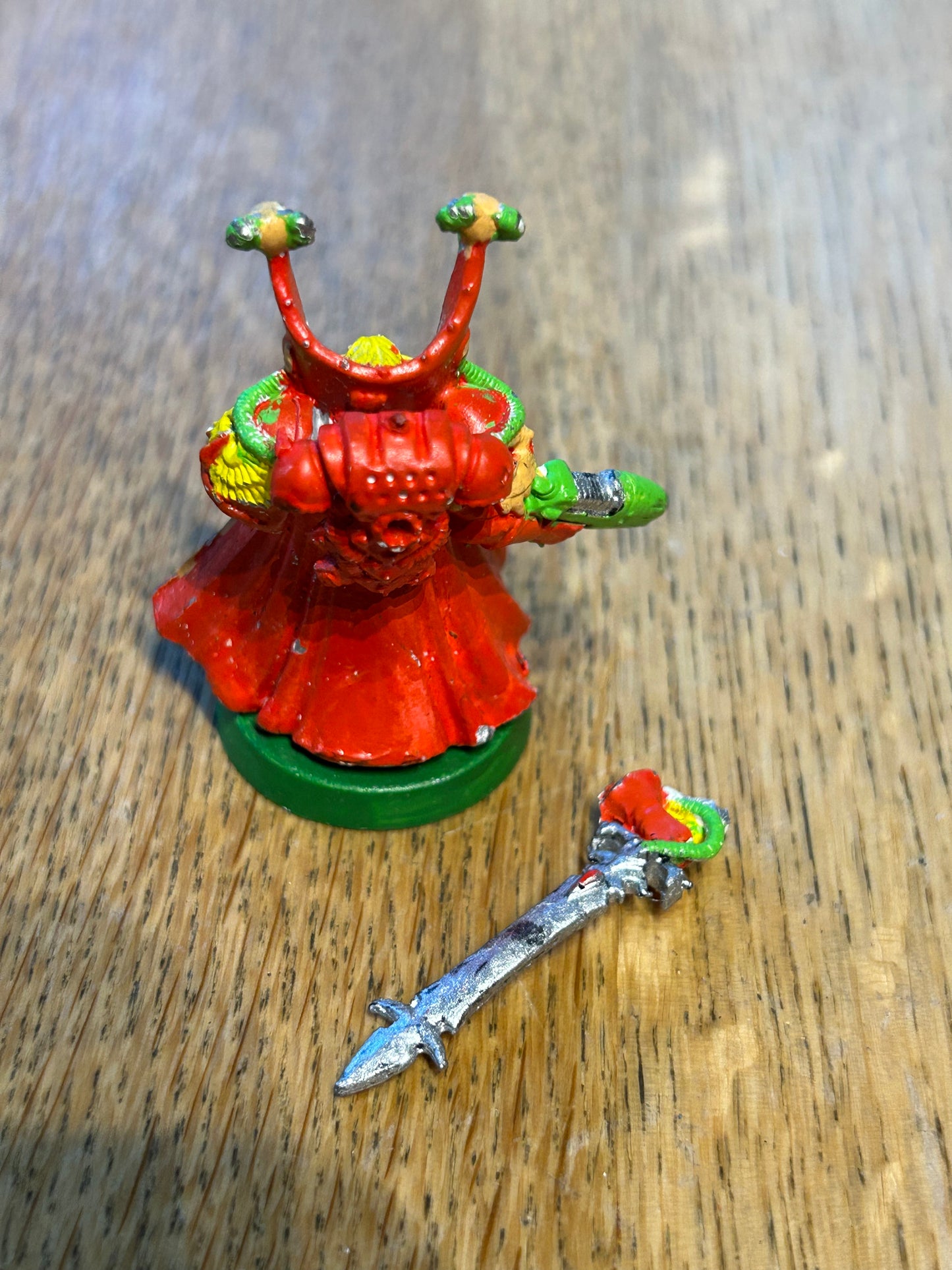 Warhammer 40k Blood Angels Chief Librarian Mephiston metal