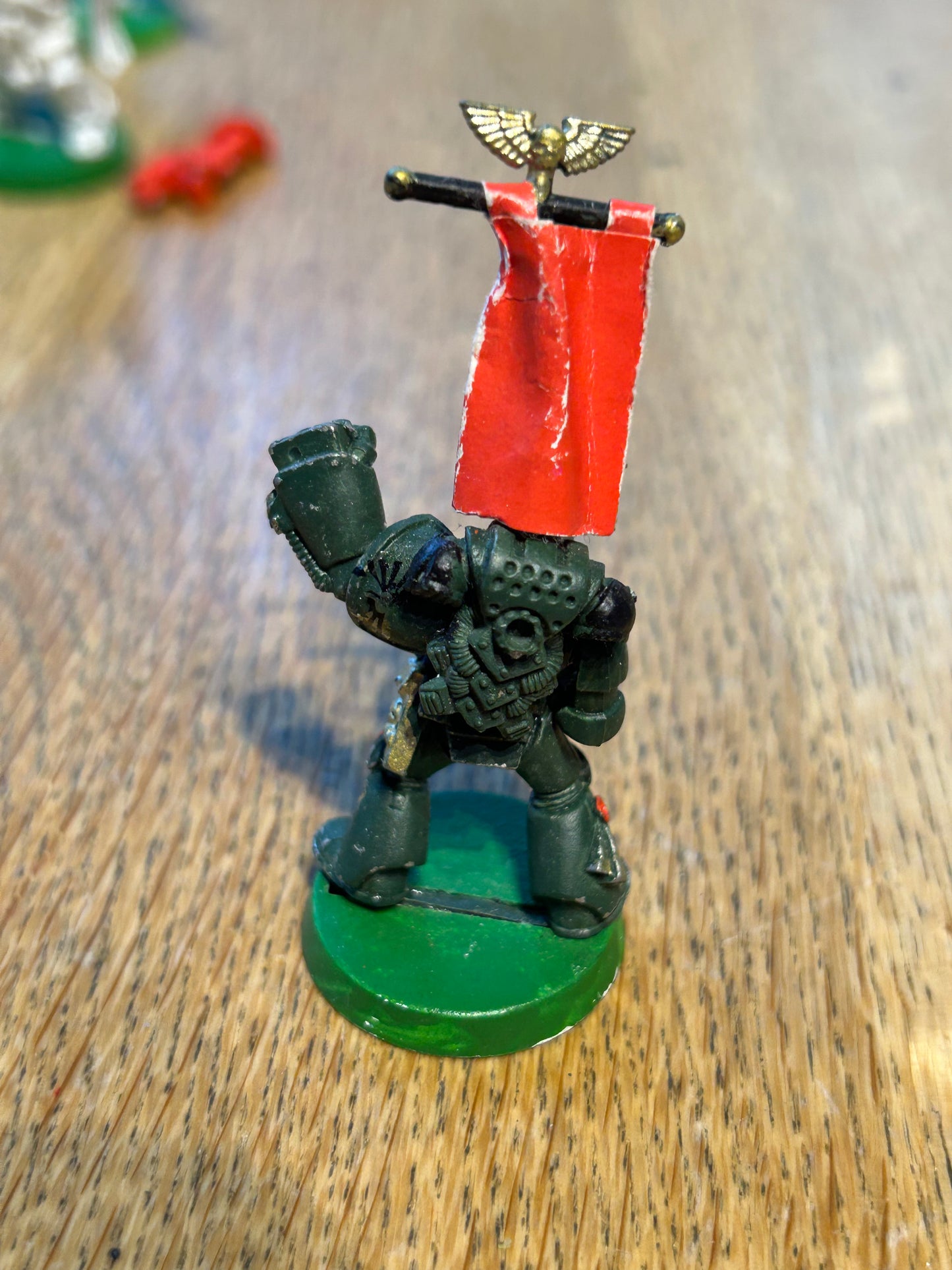 Warhammer 40k Dark Angels sergeant 2nd Edition Metal